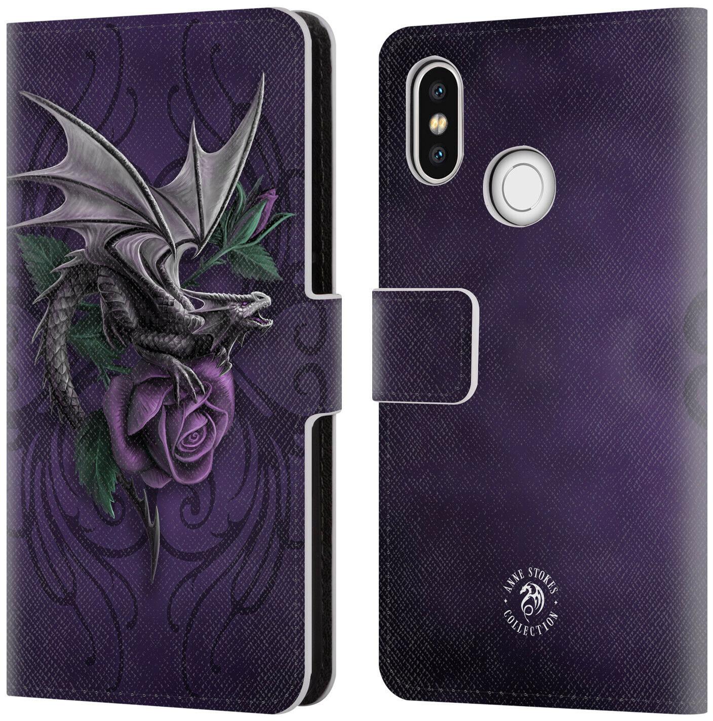 

OFFICIAL ANNE STOKES DRAGONS 3 LEATHER BOOK WALLET CASE COVER FOR XIAOMI PHONES
