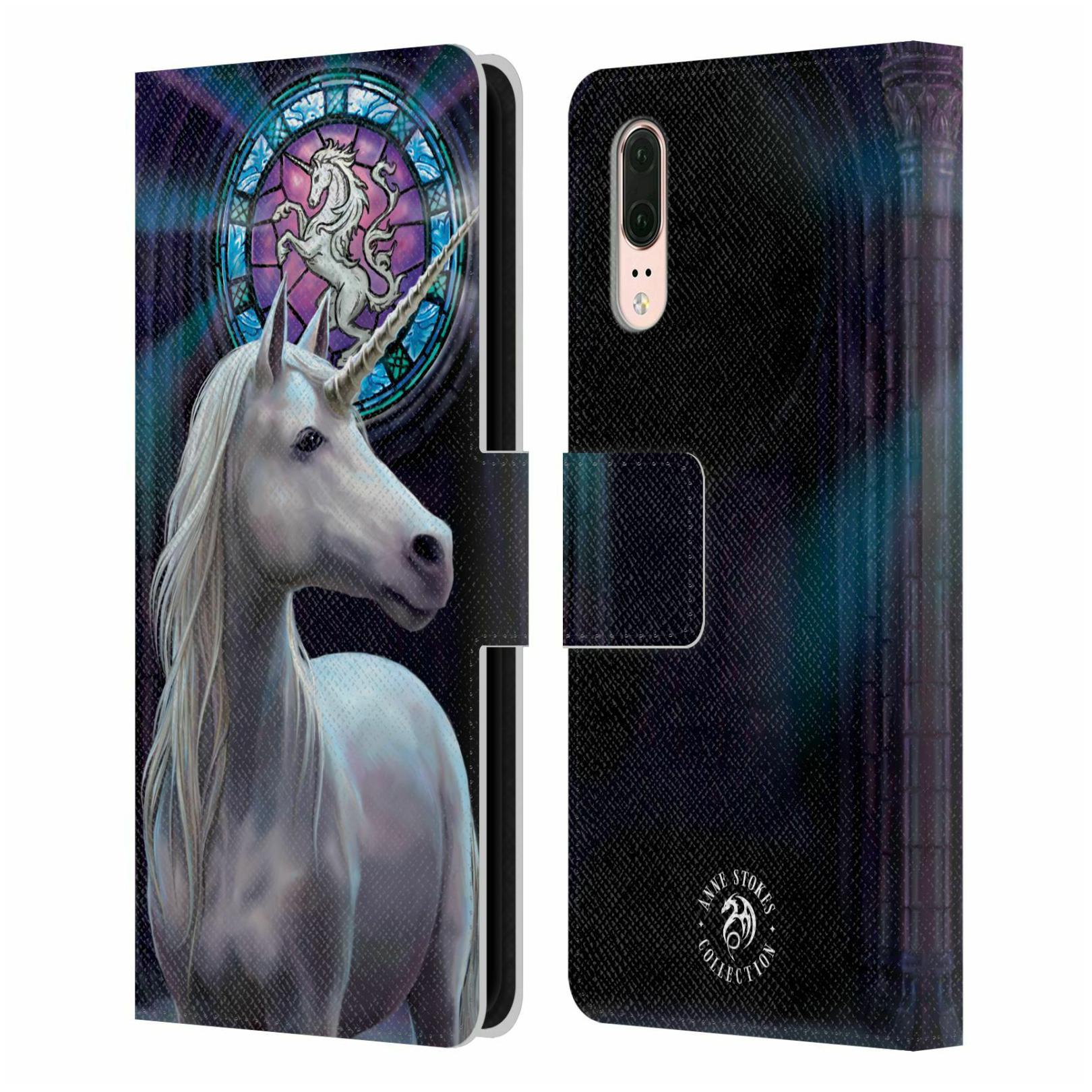 

OFFICIAL ANNE STOKES MYTHICAL CREATURES LEATHER BOOK CASE FOR HUAWEI PHONES