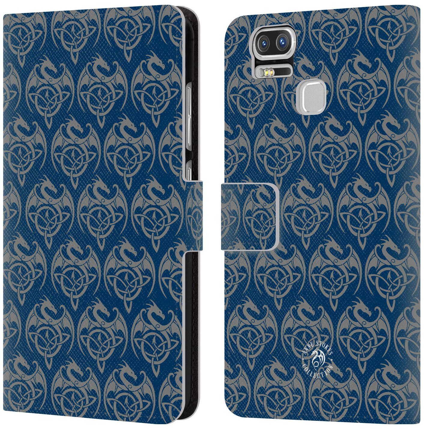 

OFFICIAL ANNE STOKES MOTIF PATTERNS LEATHER BOOK CASE FOR ASUS ZENFONE PHONES