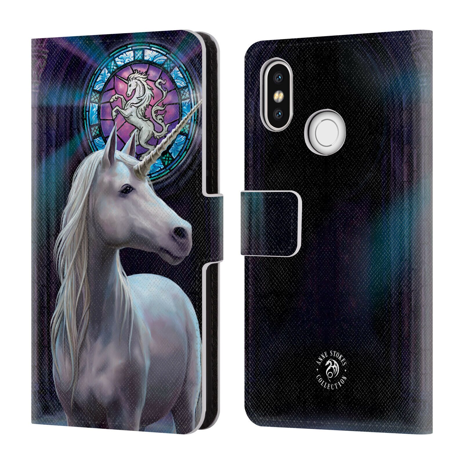 

OFFICIAL ANNE STOKES MYTHICAL CREATURES LEATHER BOOK CASE FOR XIAOMI PHONES