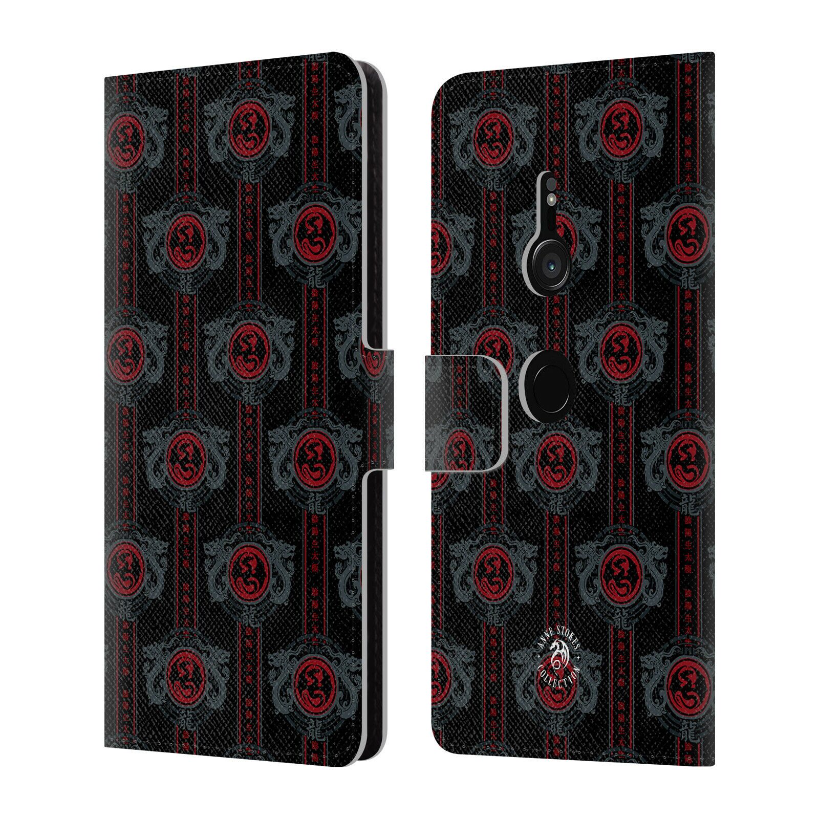 

OFFICIAL ANNE STOKES MOTIF PATTERNS LEATHER BOOK WALLET CASE FOR SONY PHONES 1