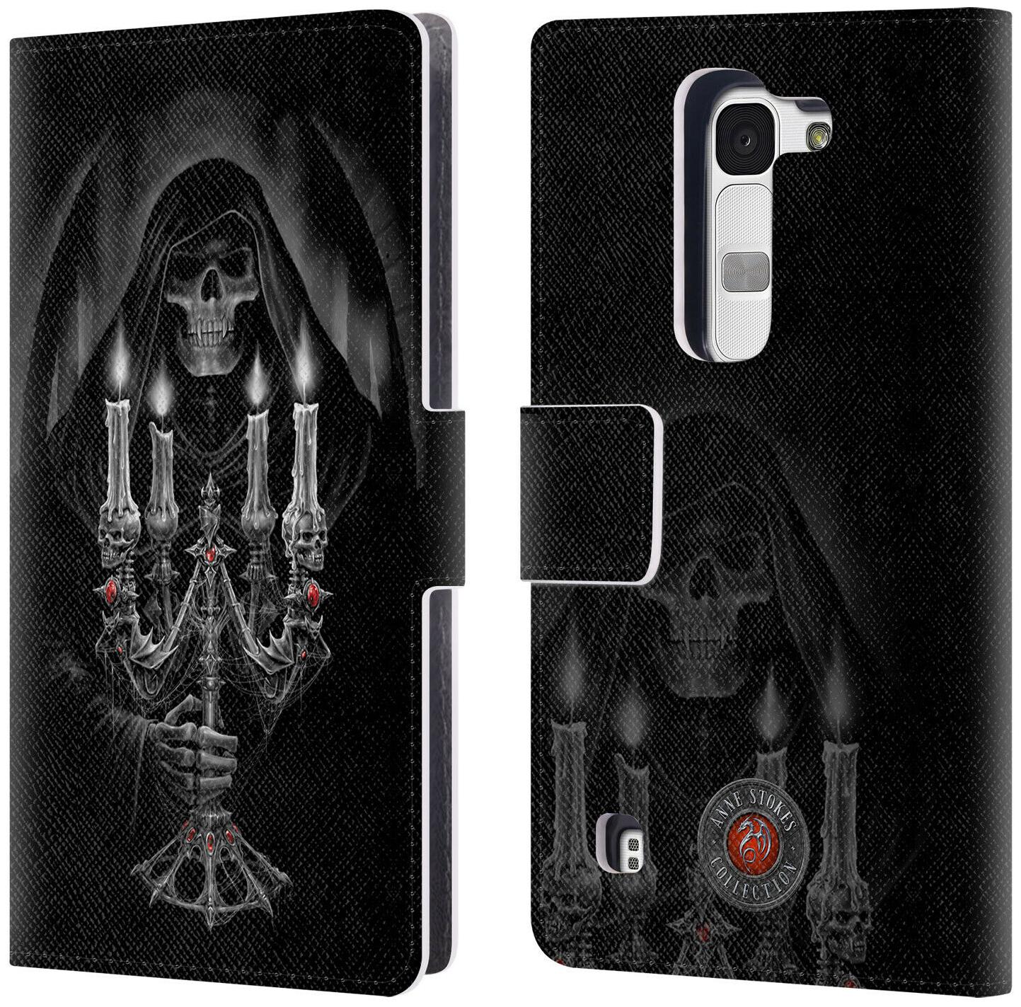 

OFFICIAL ANNE STOKES TRIBAL LEATHER BOOK WALLET CASE COVER FOR LG PHONES 2