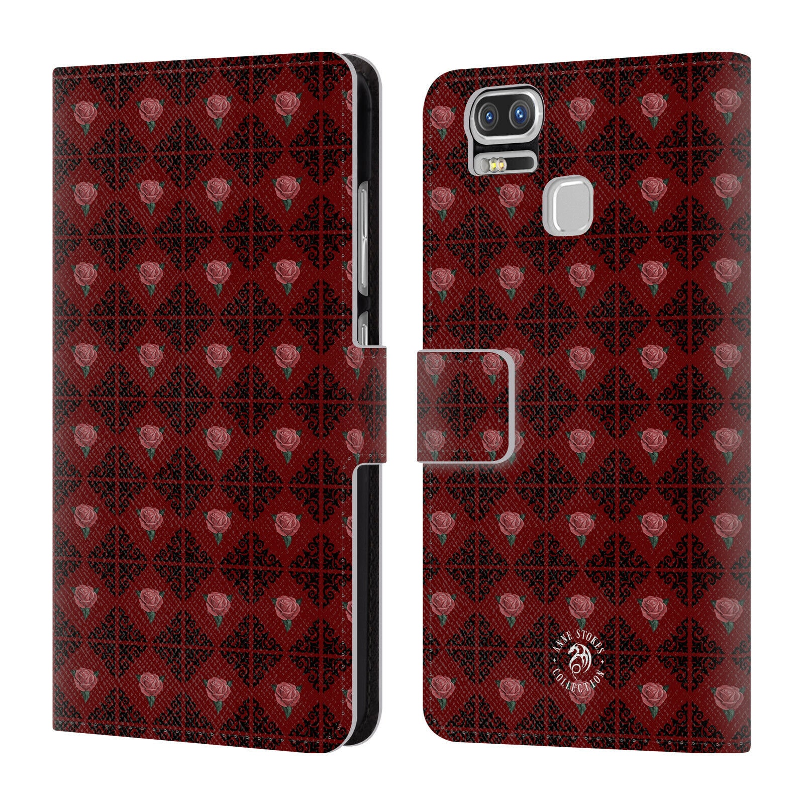 

OFFICIAL ANNE STOKES GOTHIC LEATHER BOOK WALLET CASE FOR ASUS ZENFONE PHONES