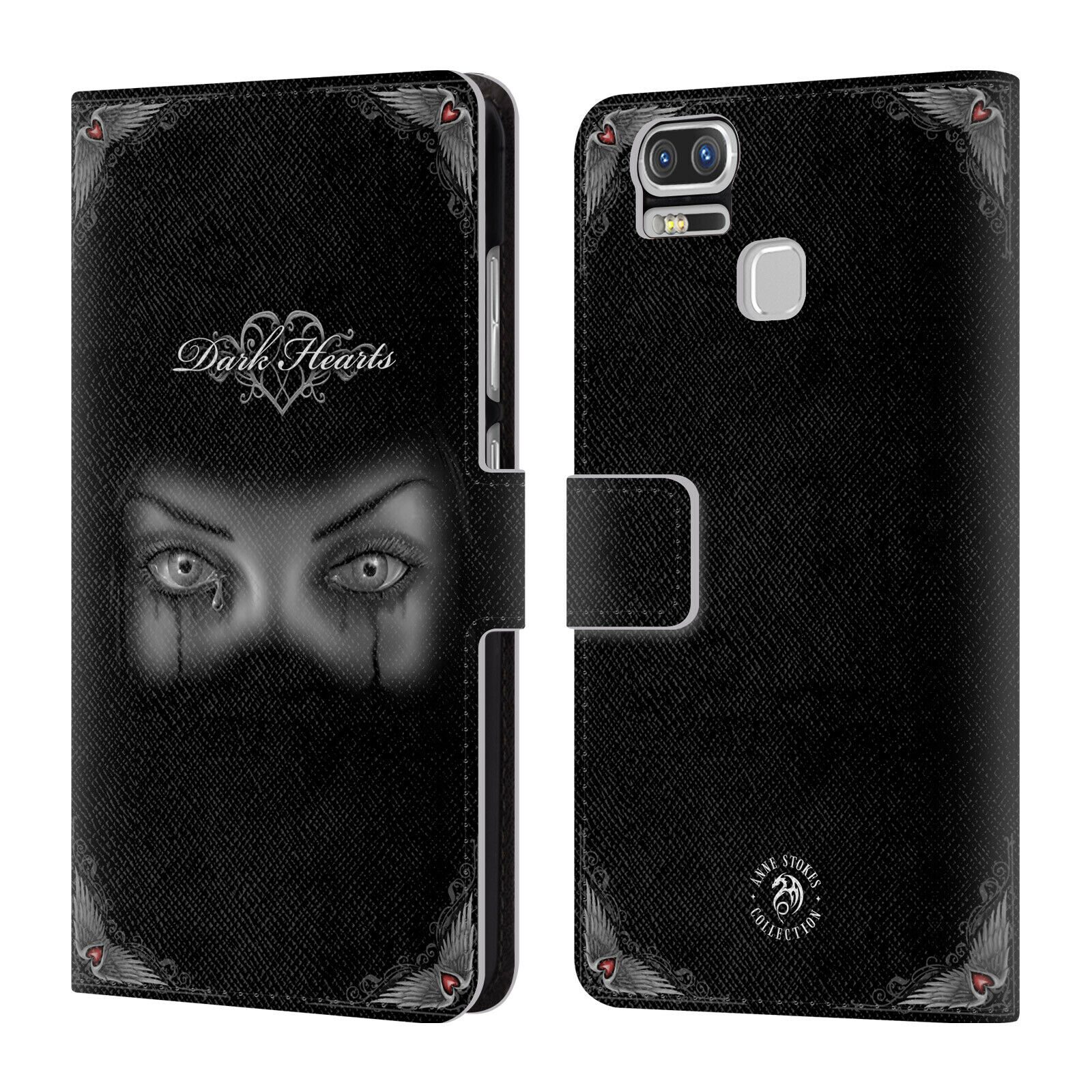 

OFFICIAL ANNE STOKES GOTHIC LEATHER BOOK WALLET CASE FOR ASUS ZENFONE PHONES