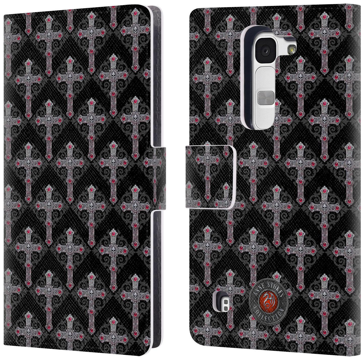 

OFFICIAL ANNE STOKES TRIBAL LEATHER BOOK WALLET CASE COVER FOR LG PHONES 2