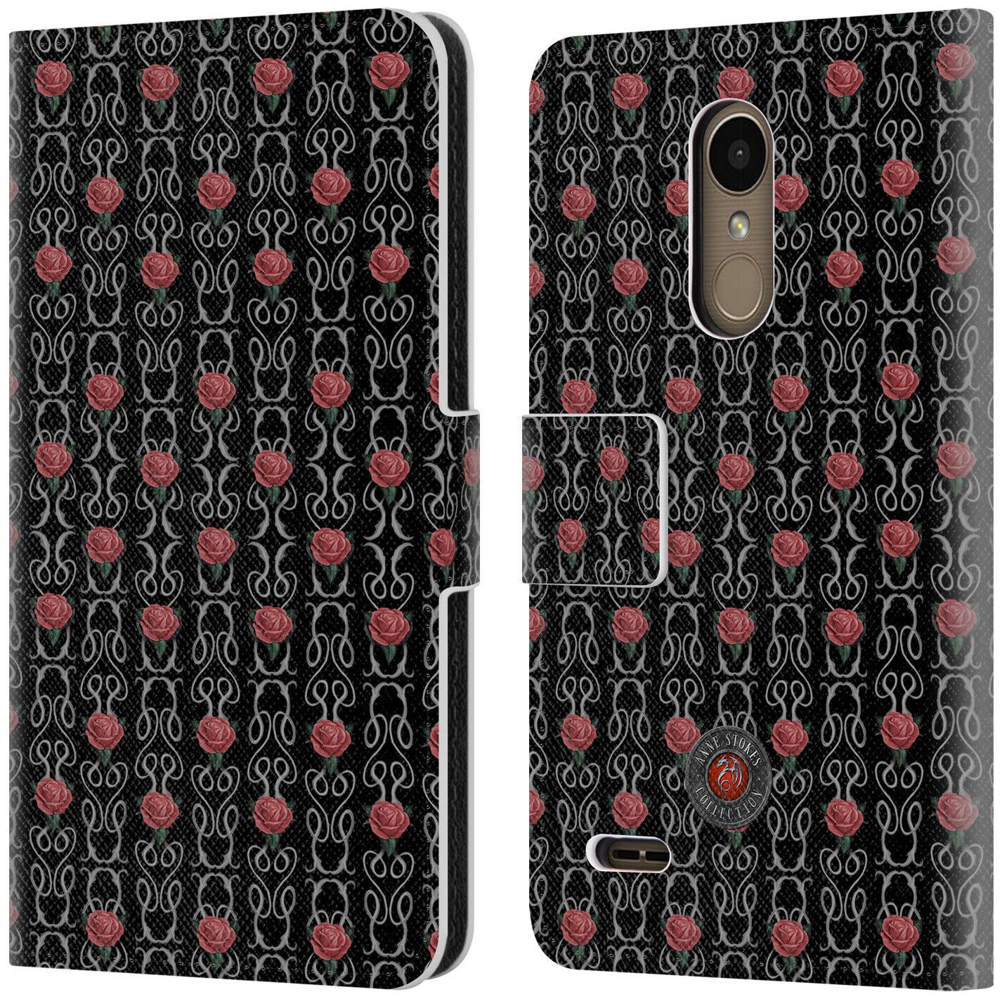 

OFFICIAL ANNE STOKES MOTIF PATTERNS LEATHER BOOK WALLET CASE FOR LG PHONES 1