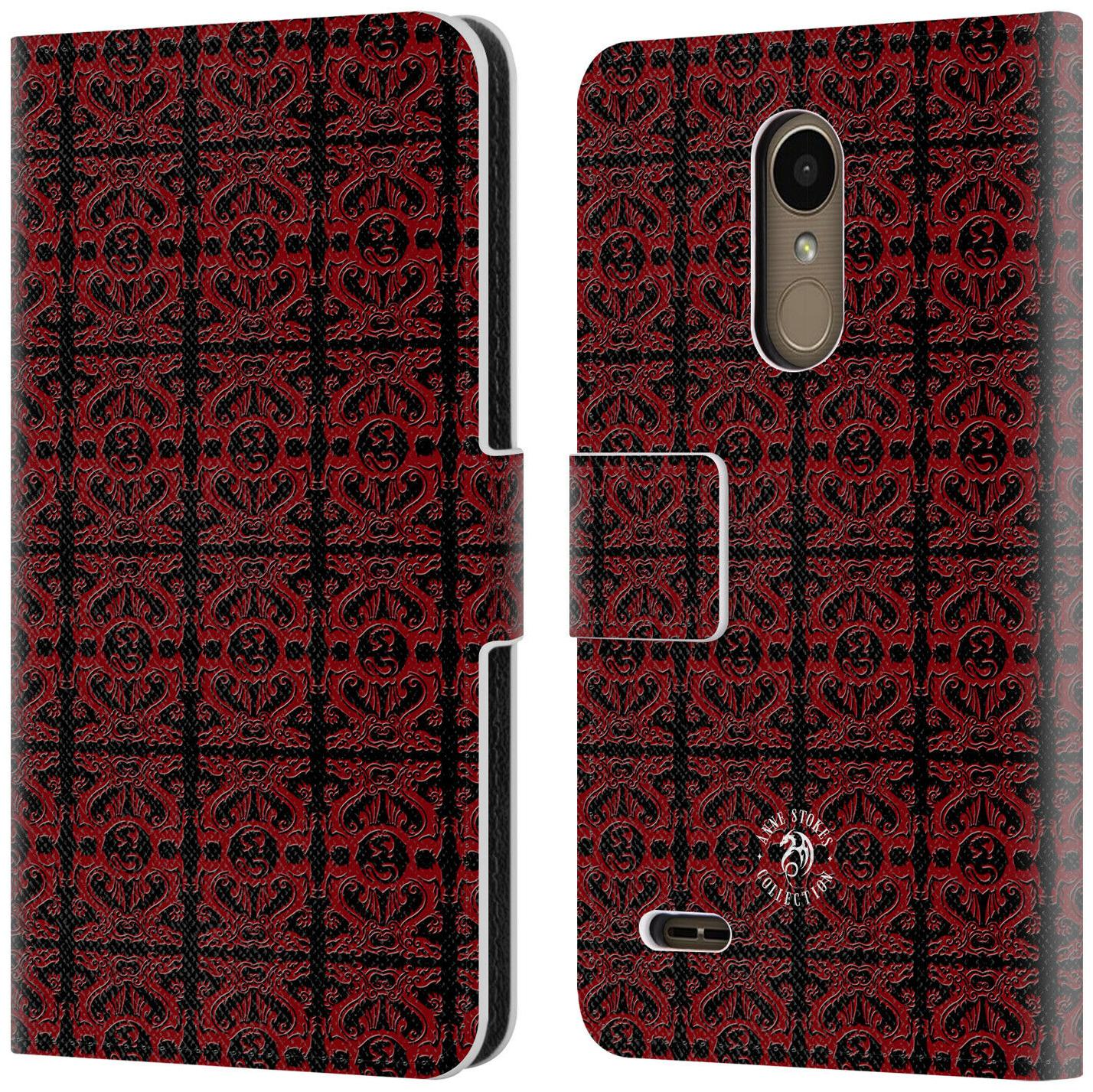 

OFFICIAL ANNE STOKES MOTIF PATTERNS LEATHER BOOK WALLET CASE FOR LG PHONES 1