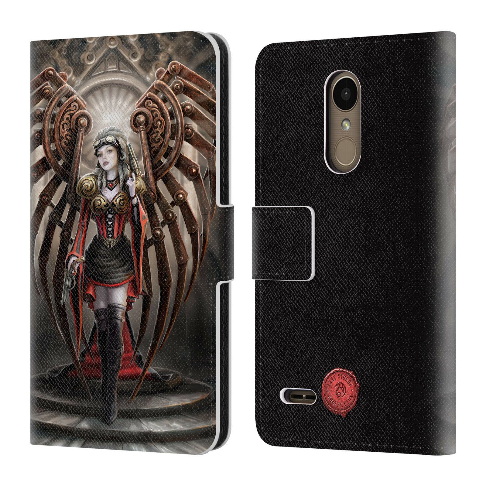 

OFFICIAL ANNE STOKES STEAMPUNK LEATHER BOOK WALLET CASE FOR LG PHONES 1