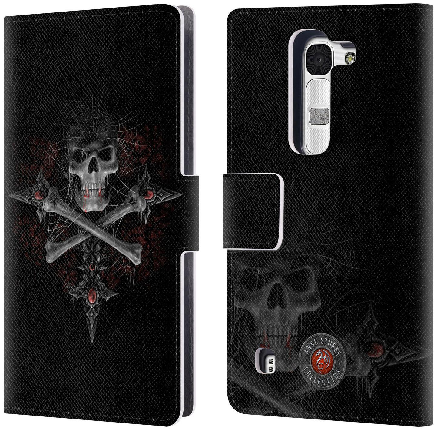 

OFFICIAL ANNE STOKES TRIBAL LEATHER BOOK WALLET CASE COVER FOR LG PHONES 2
