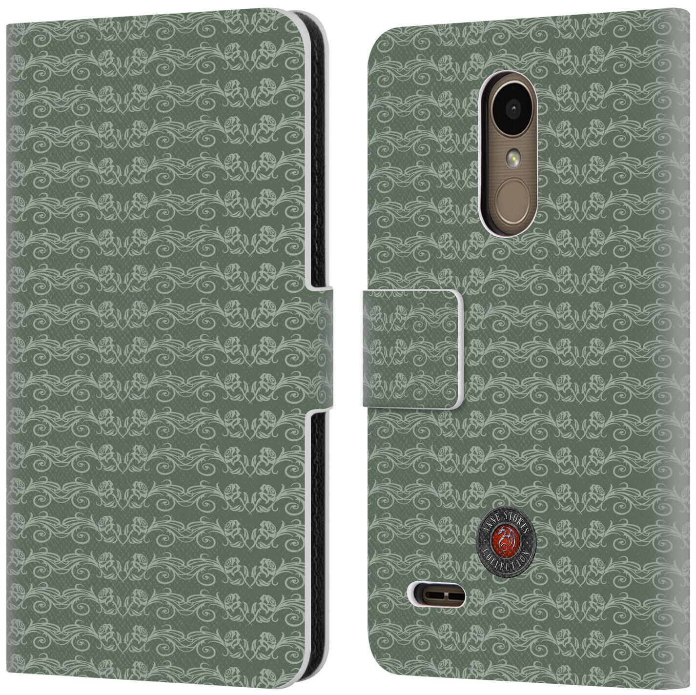 

OFFICIAL ANNE STOKES MOTIF PATTERNS LEATHER BOOK WALLET CASE FOR LG PHONES 1
