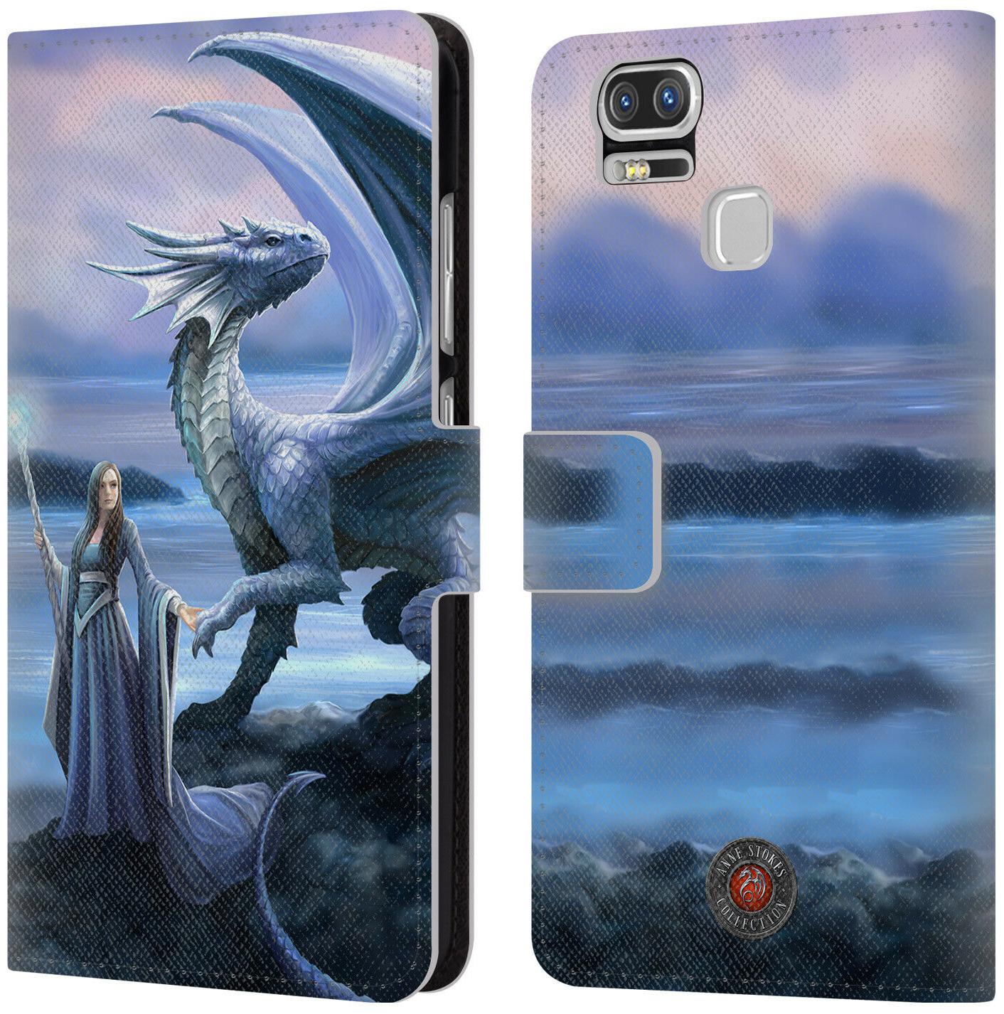 

OFFICIAL ANNE STOKES DRAGON FRIENDSHIP LEATHER BOOK CASE FOR ASUS ZENFONE PHONES