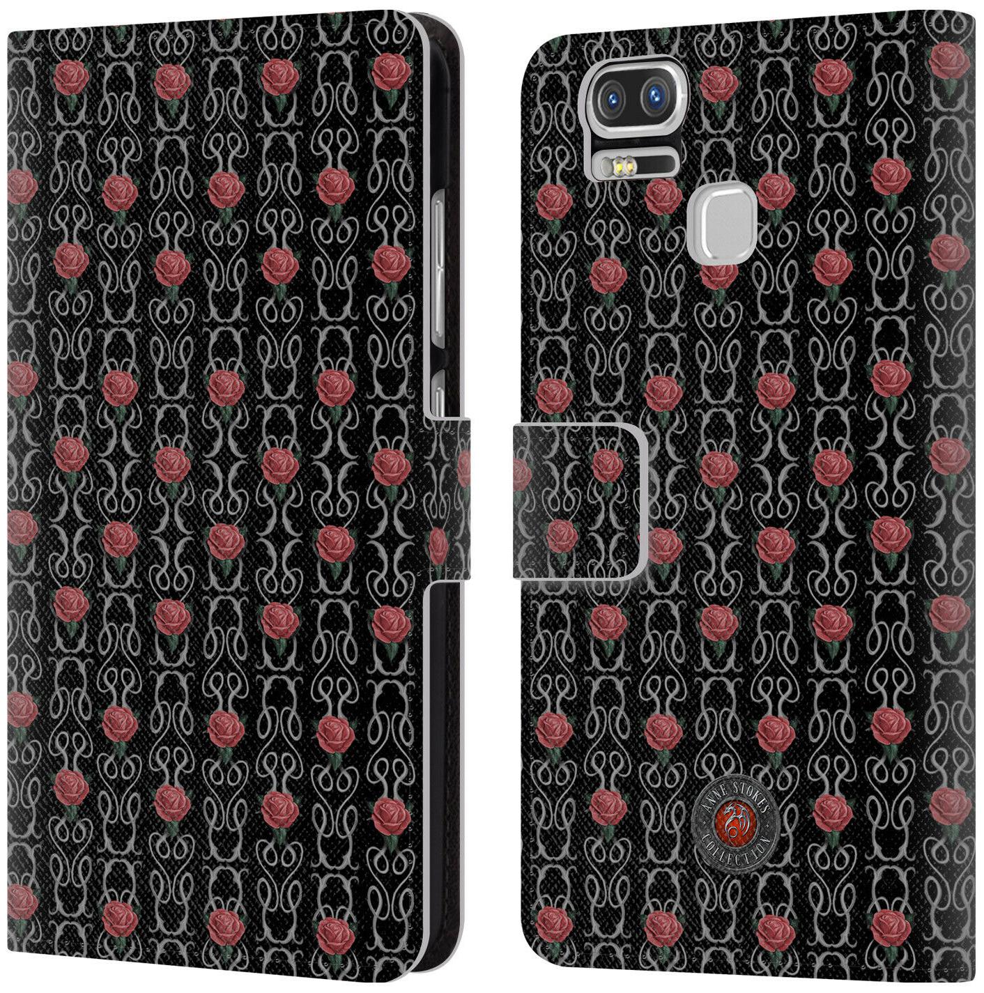 

OFFICIAL ANNE STOKES MOTIF PATTERNS LEATHER BOOK CASE FOR ASUS ZENFONE PHONES