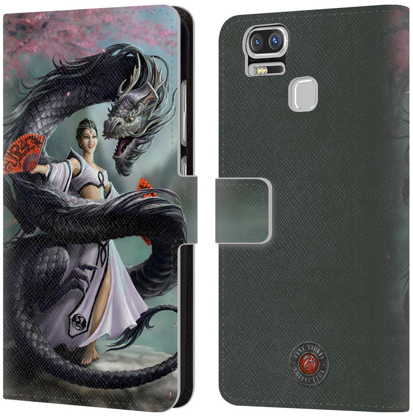 

OFFICIAL ANNE STOKES DRAGONS 3 LEATHER BOOK CASE FOR ASUS ZENFONE PHONES