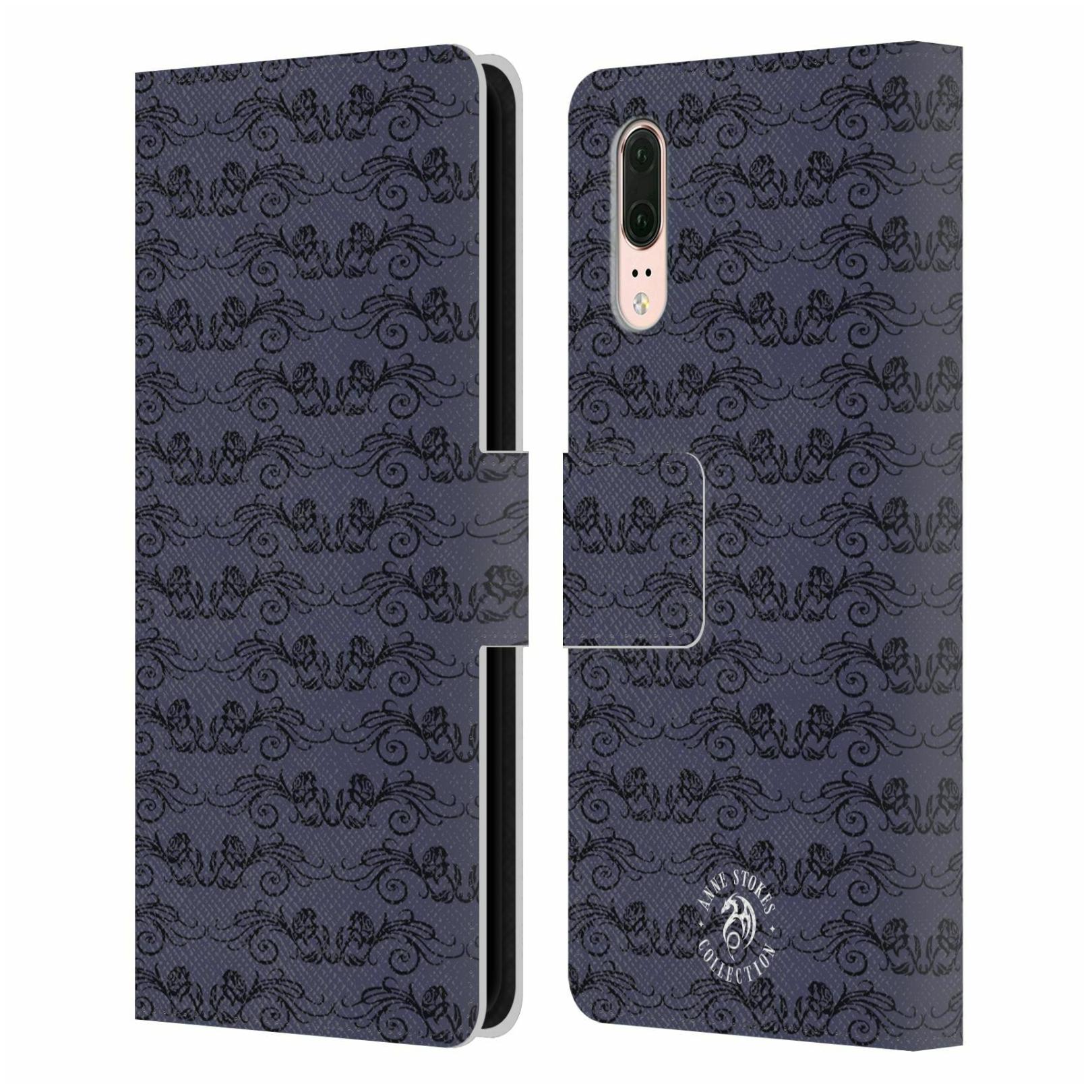 

OFFICIAL ANNE STOKES DARK HEARTS LEATHER BOOK WALLET CASE FOR HUAWEI PHONES