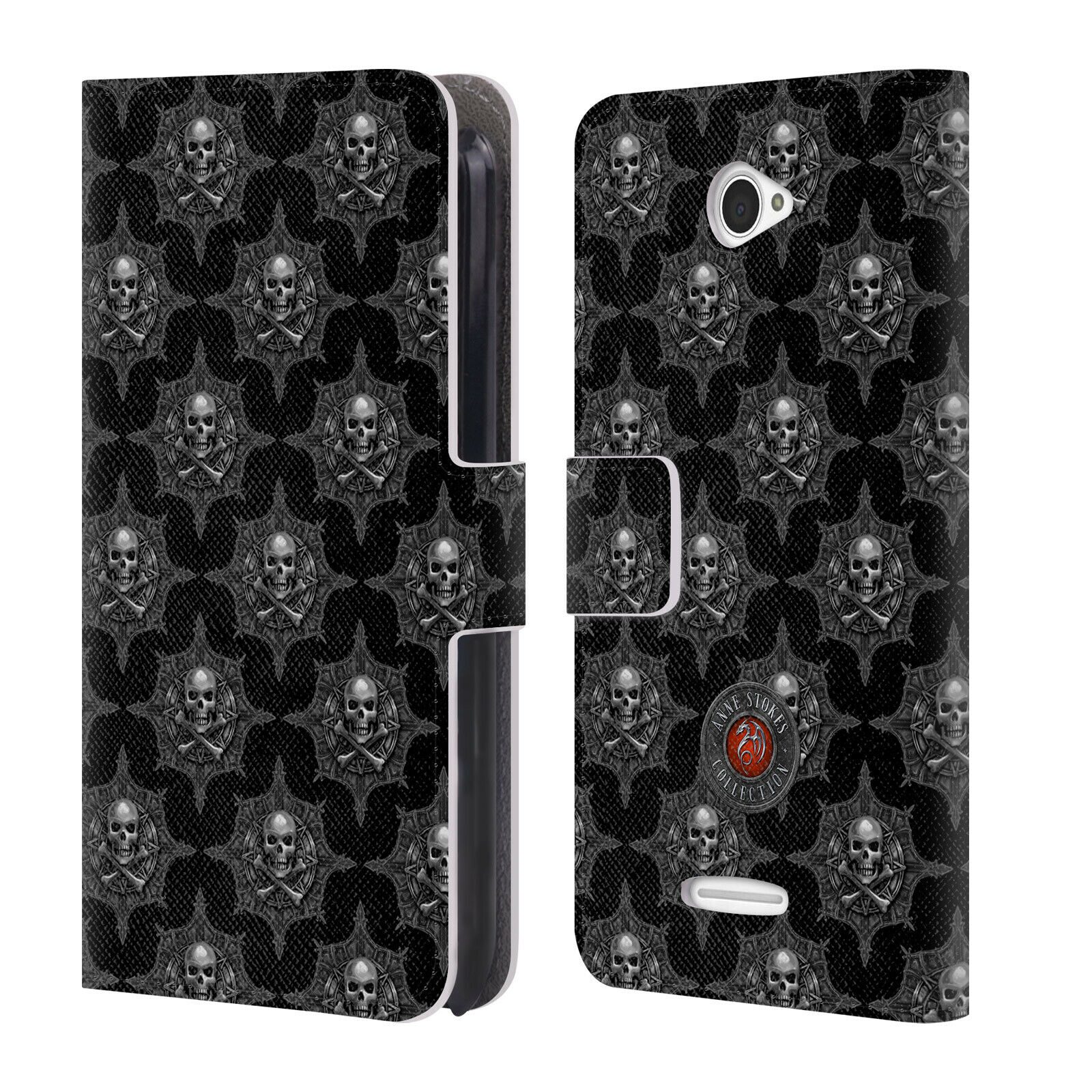 

OFFICIAL ANNE STOKES TRIBAL LEATHER BOOK WALLET CASE COVER FOR SONY PHONES 2