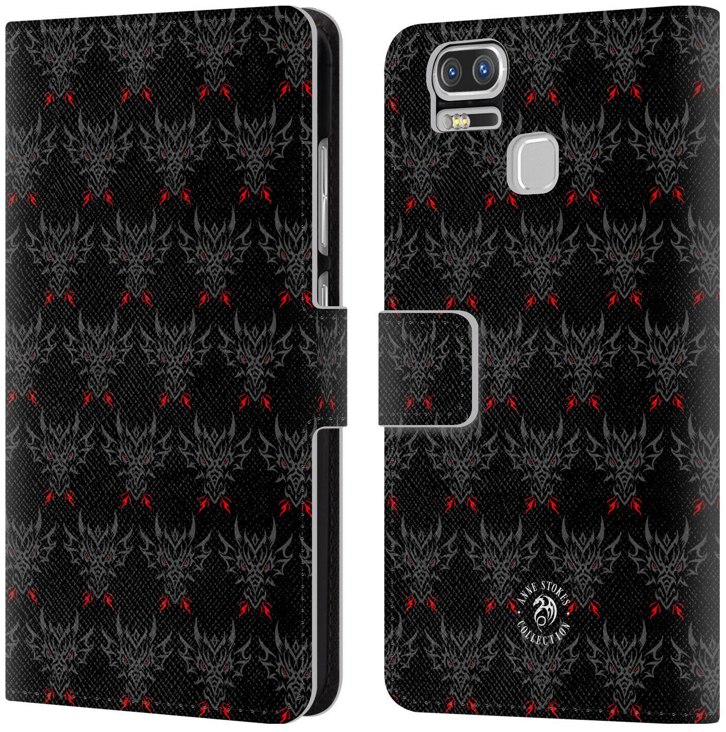 

OFFICIAL ANNE STOKES MOTIF PATTERNS LEATHER BOOK CASE FOR ASUS ZENFONE PHONES
