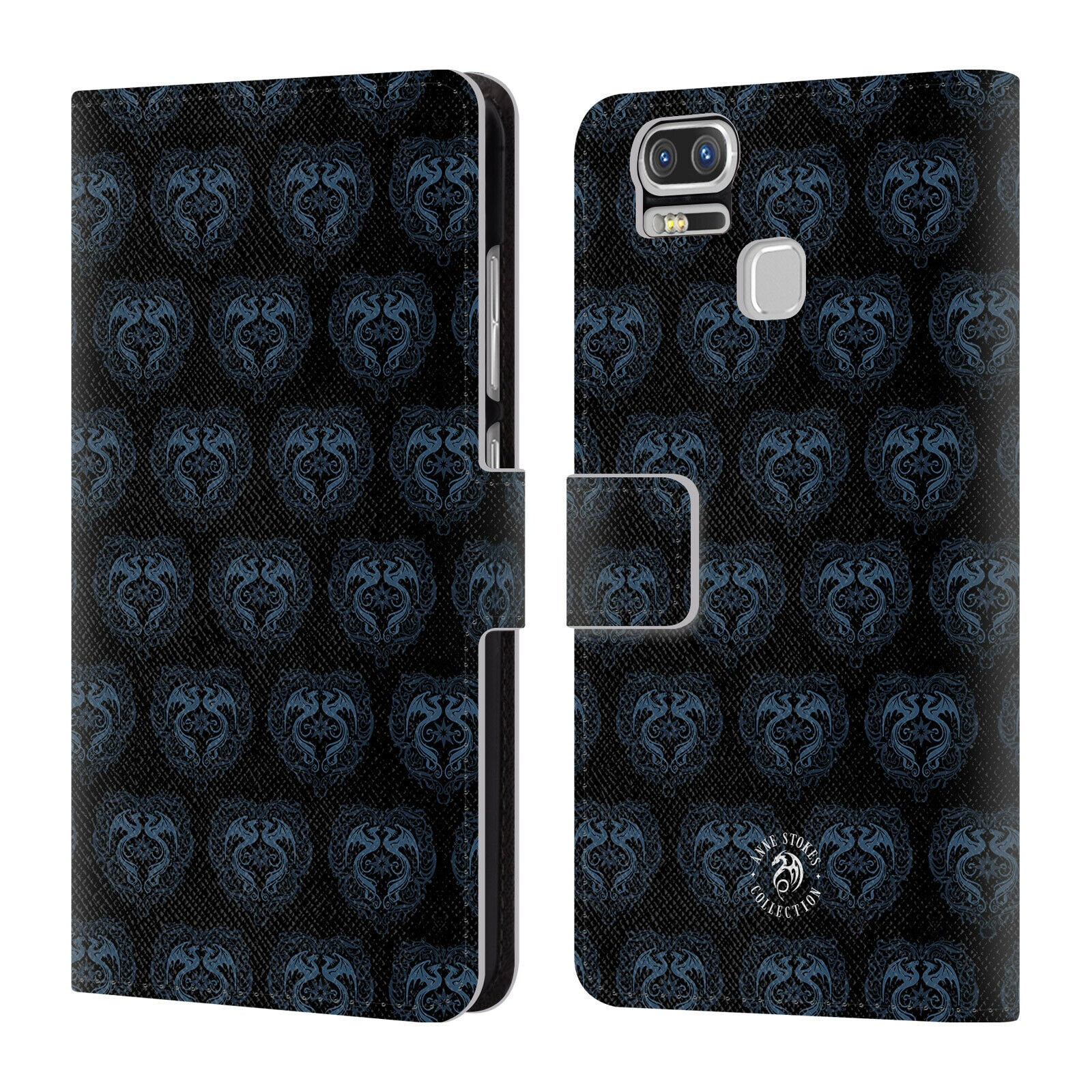 

OFFICIAL ANNE STOKES MOTIF PATTERNS LEATHER BOOK CASE FOR ASUS ZENFONE PHONES
