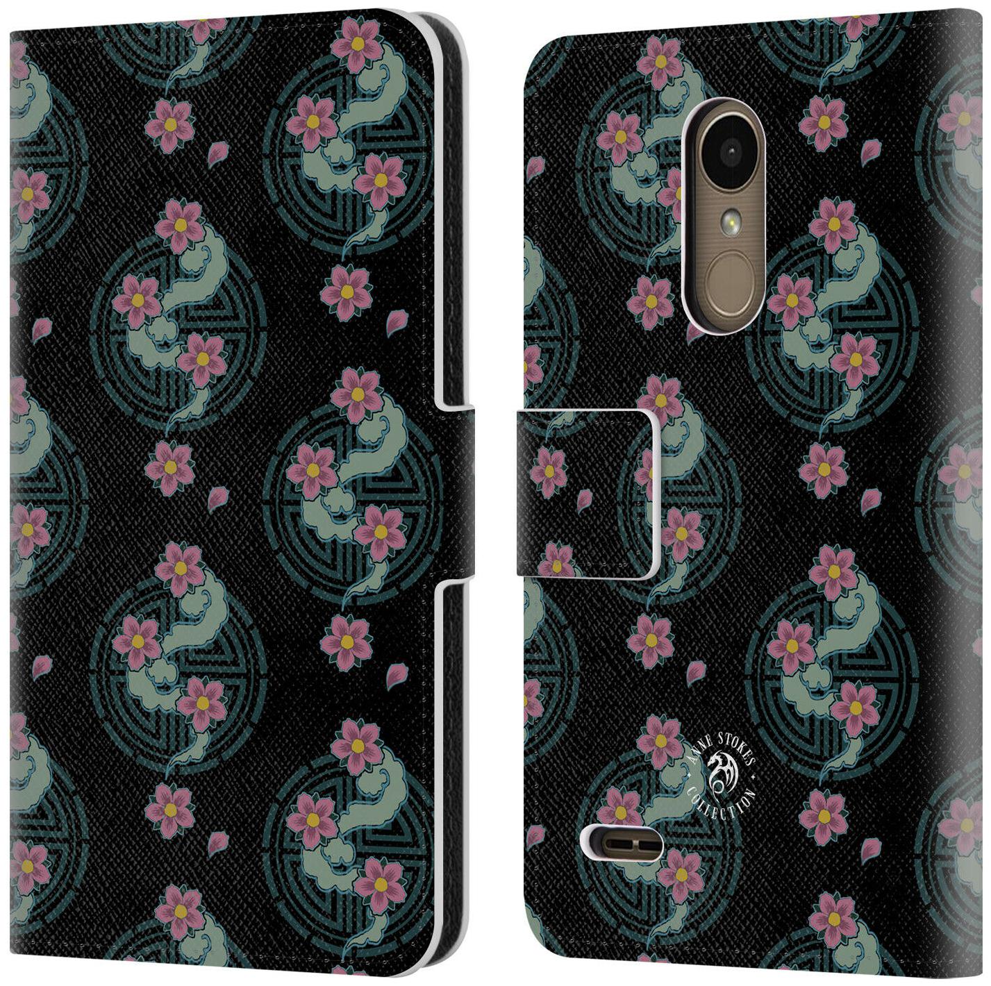 

OFFICIAL ANNE STOKES MOTIF PATTERNS LEATHER BOOK WALLET CASE FOR LG PHONES 1