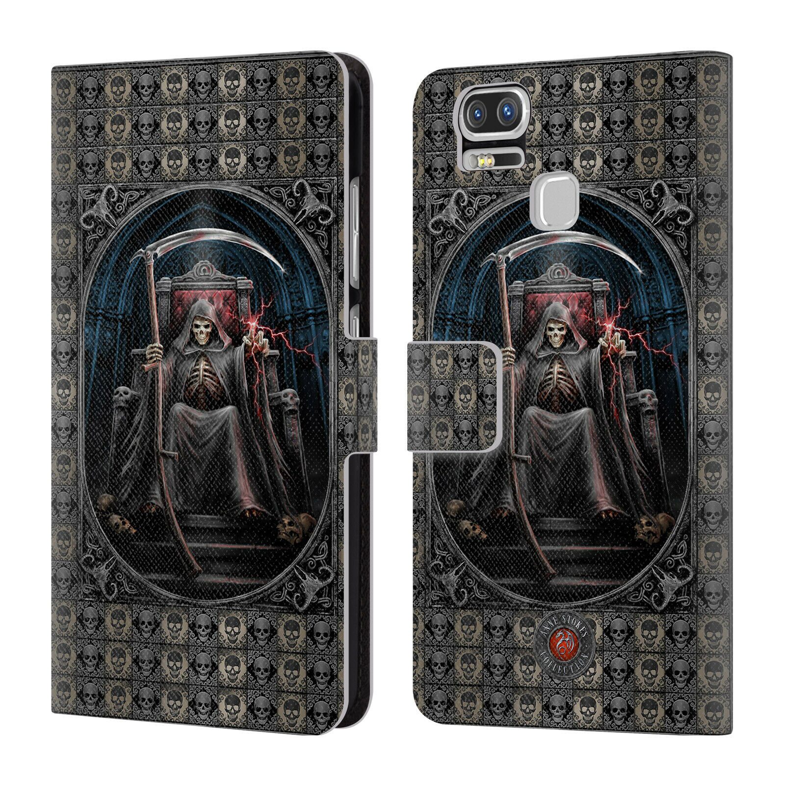

OFFICIAL ANNE STOKES GOTHIC LEATHER BOOK WALLET CASE FOR ASUS ZENFONE PHONES