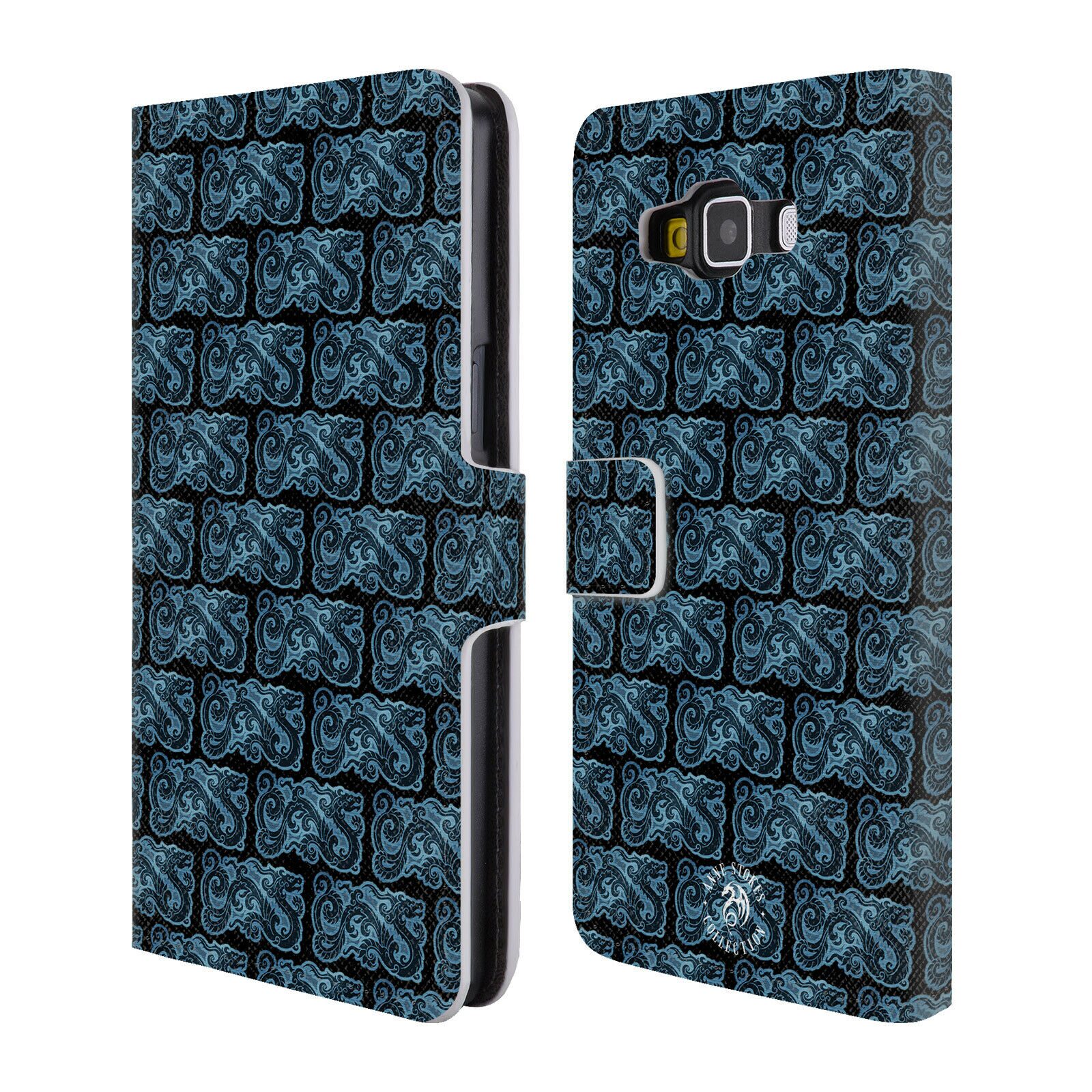 

OFFICIAL ANNE STOKES MOTIF PATTERNS LEATHER BOOK CASE FOR SAMSUNG PHONES 2