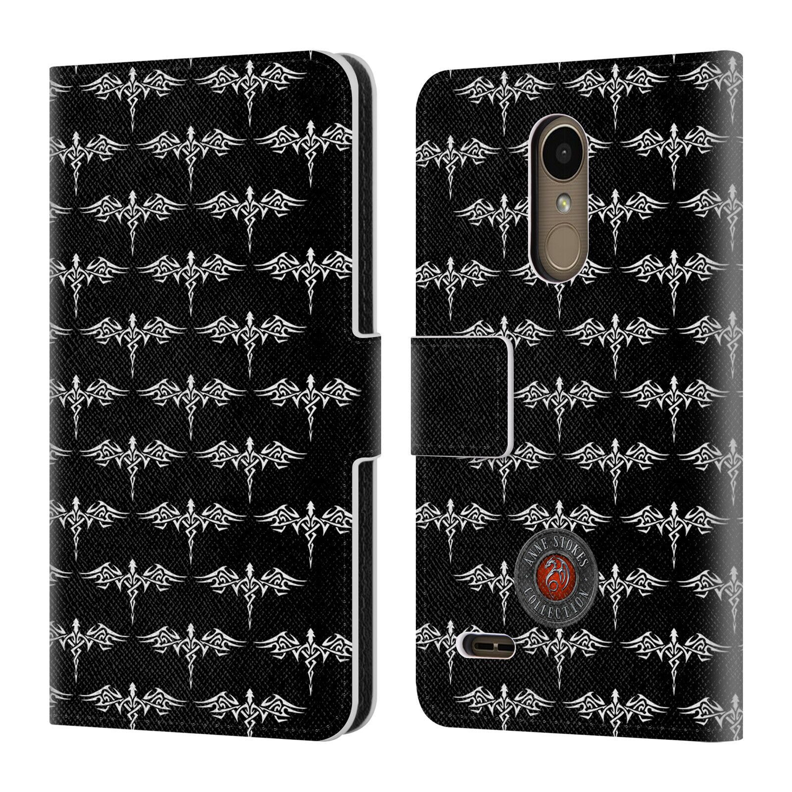 

OFFICIAL ANNE STOKES FIRE TRIBAL LEATHER BOOK WALLET CASE COVER FOR LG PHONES 1