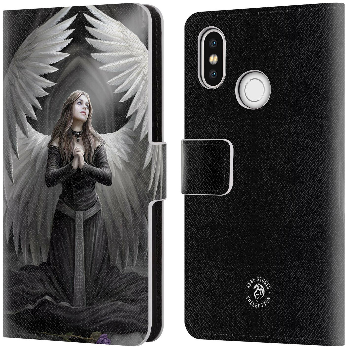 

OFFICIAL ANNE STOKES ANGELS LEATHER BOOK WALLET CASE COVER FOR XIAOMI PHONES
