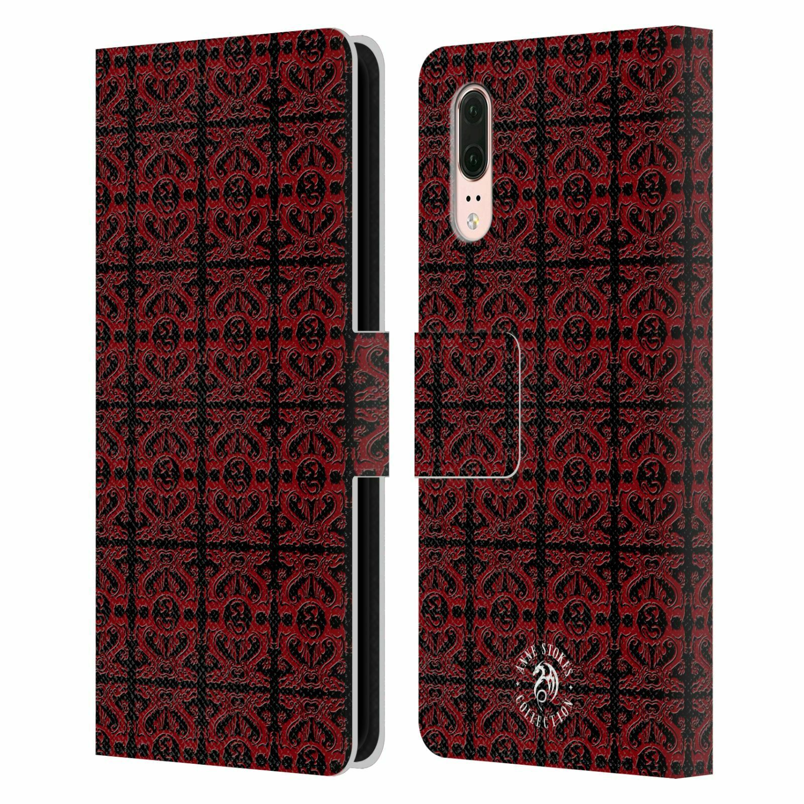 

OFFICIAL ANNE STOKES MOTIF PATTERNS LEATHER BOOK WALLET CASE FOR HUAWEI PHONES