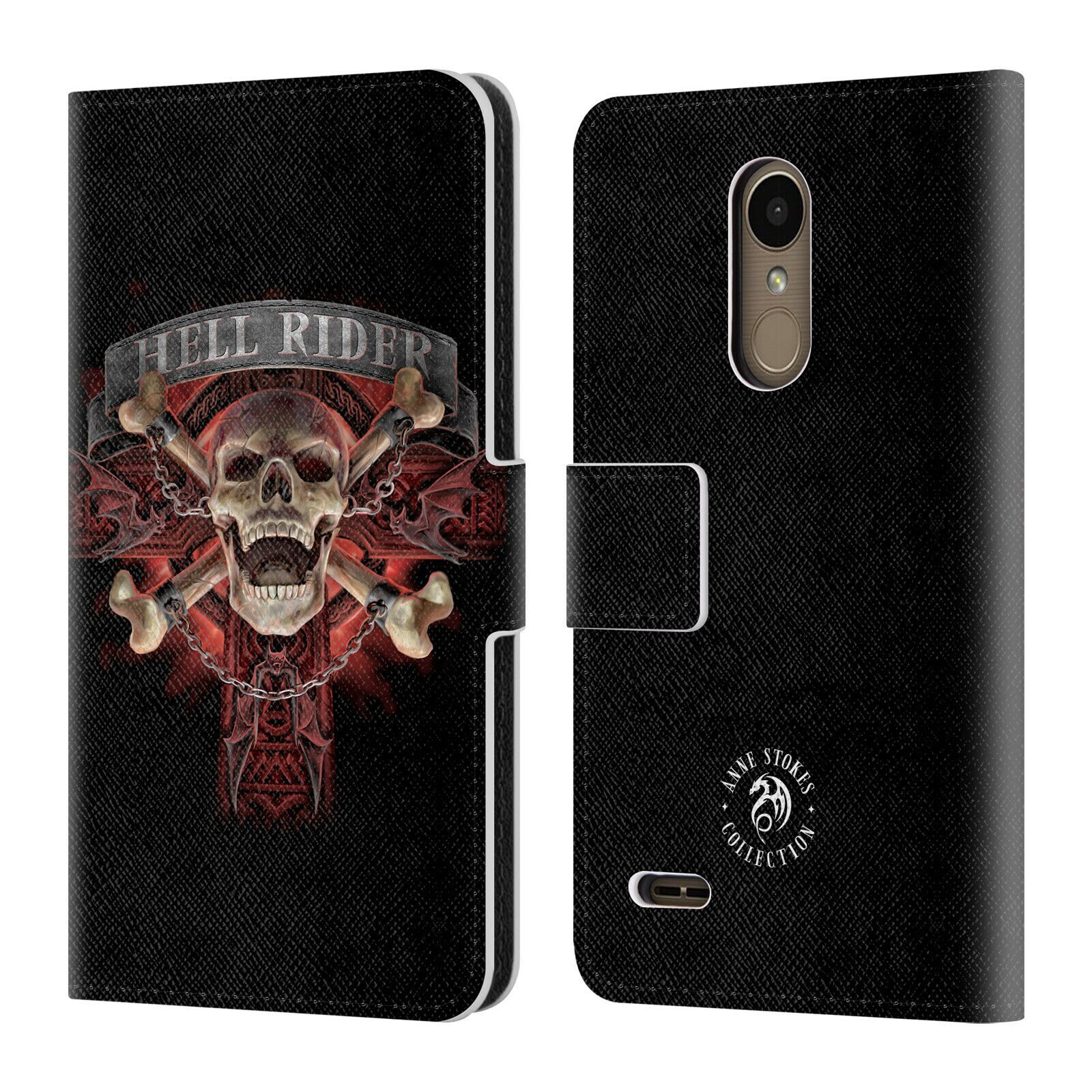 

OFFICIAL ANNE STOKES FIRE TRIBAL LEATHER BOOK WALLET CASE COVER FOR LG PHONES 1