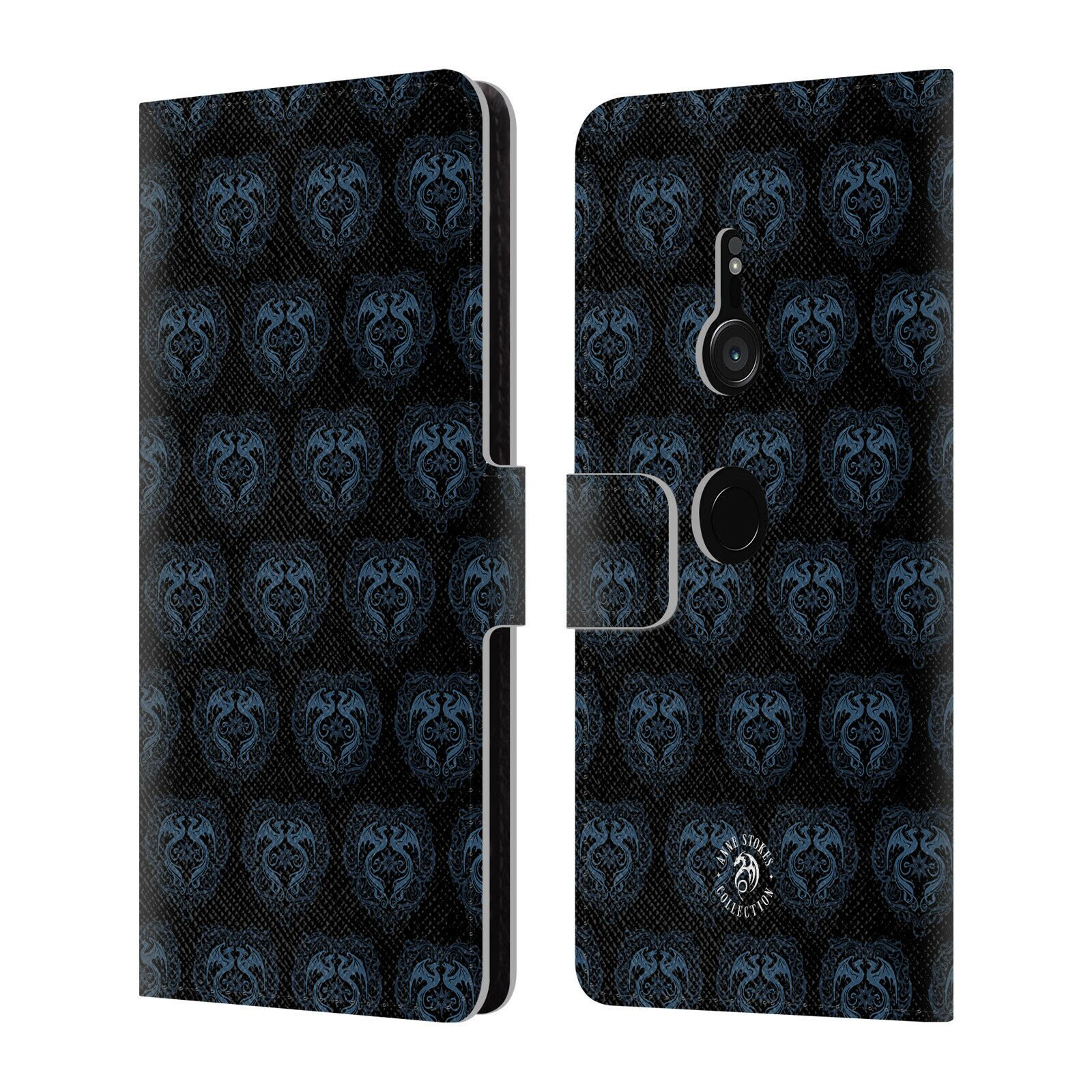 

OFFICIAL ANNE STOKES MOTIF PATTERNS LEATHER BOOK WALLET CASE FOR SONY PHONES 1