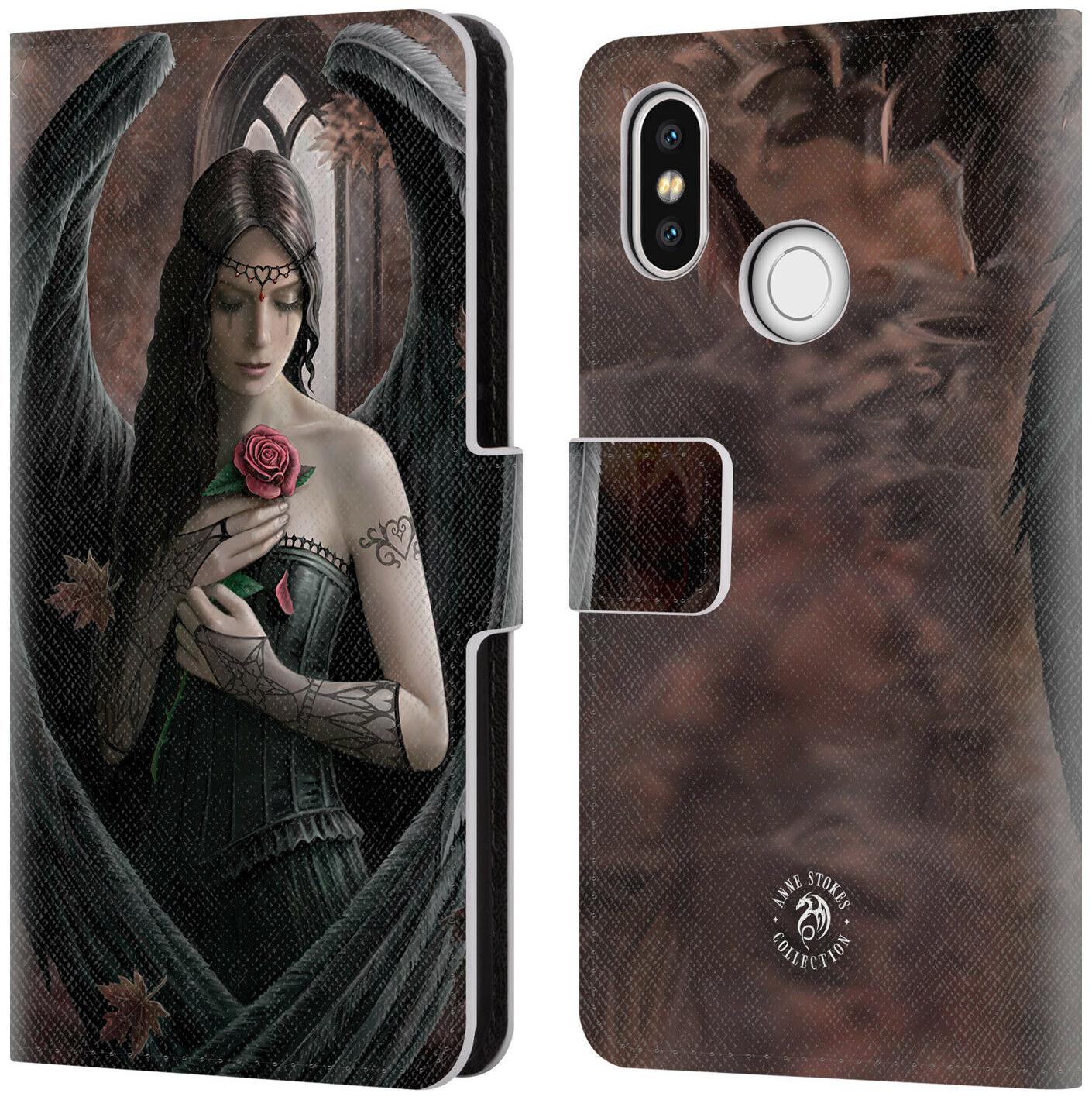 

OFFICIAL ANNE STOKES ANGELS LEATHER BOOK WALLET CASE COVER FOR XIAOMI PHONES