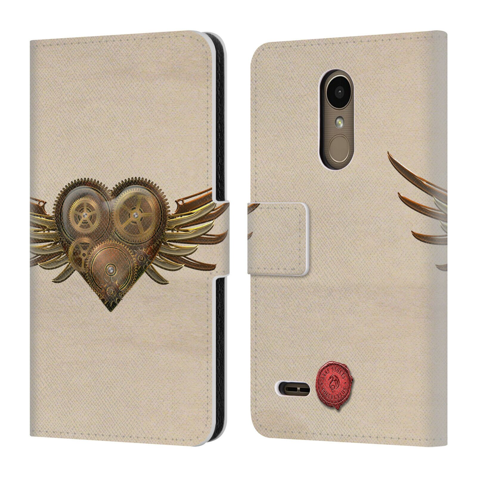 

OFFICIAL ANNE STOKES STEAMPUNK LEATHER BOOK WALLET CASE FOR LG PHONES 1