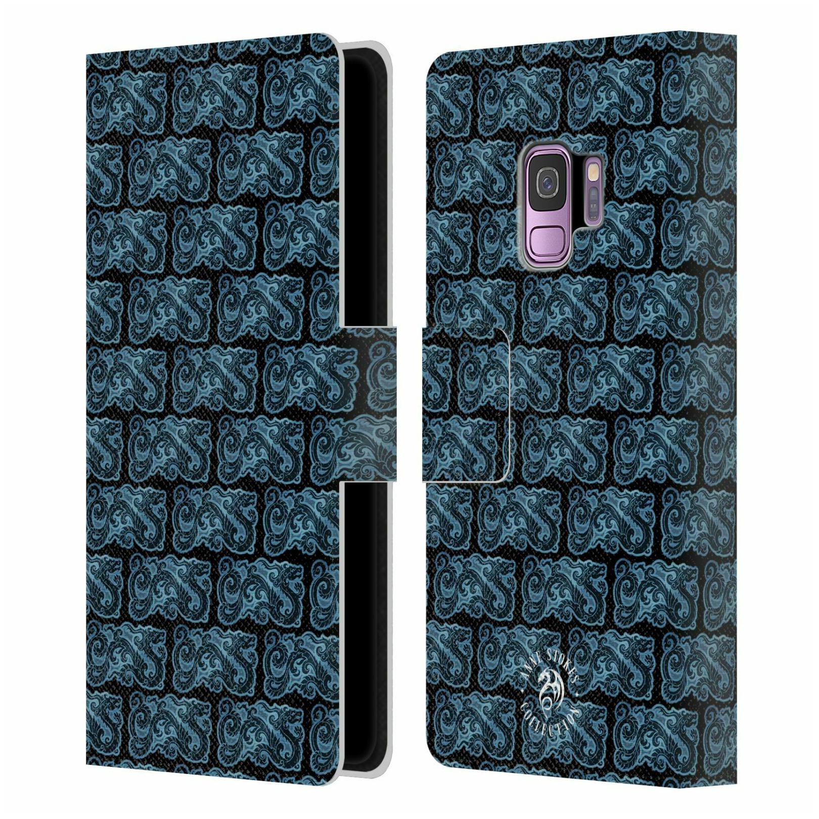 

OFFICIAL ANNE STOKES MOTIF PATTERNS LEATHER BOOK CASE FOR SAMSUNG PHONES 1