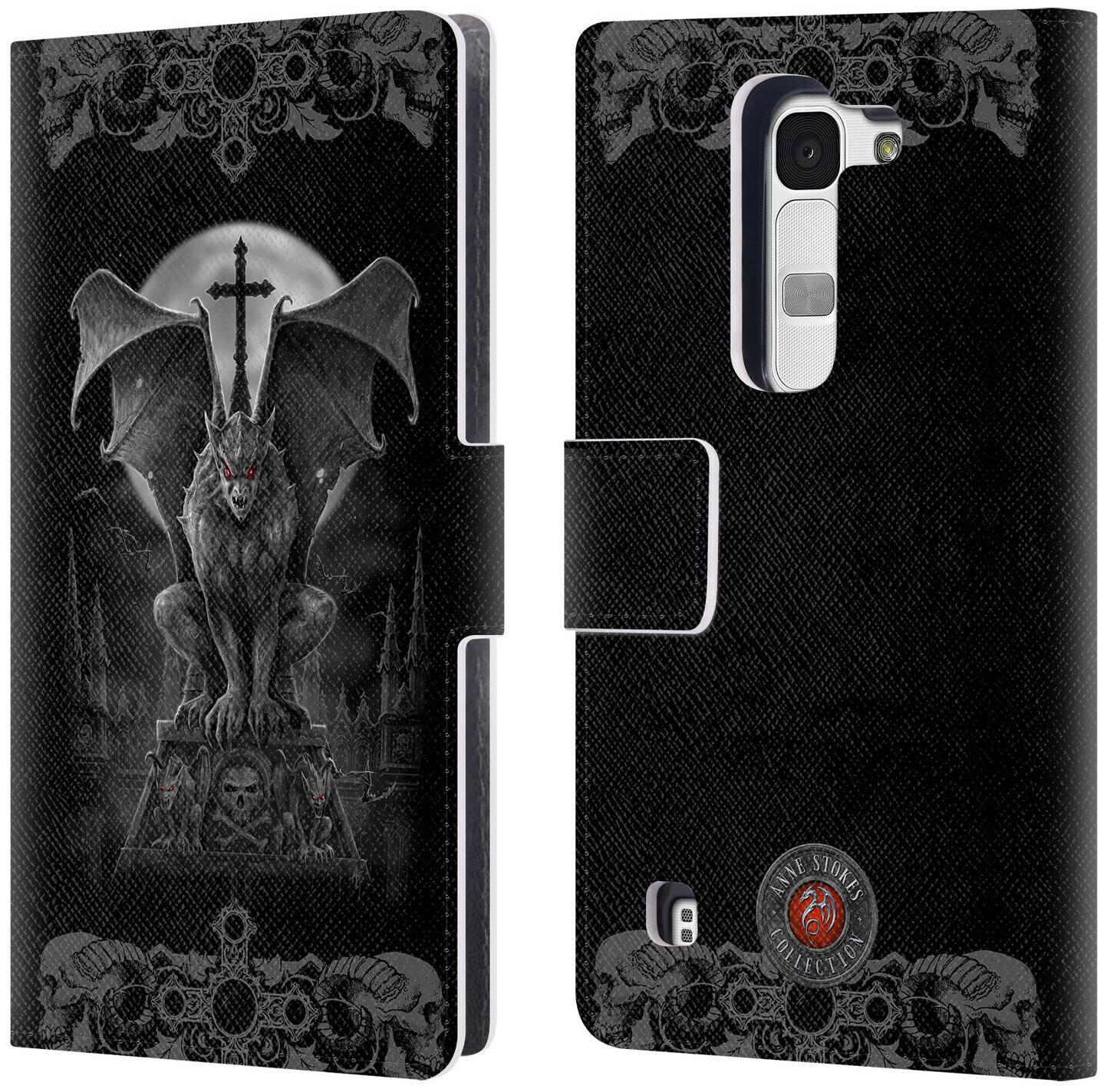 

OFFICIAL ANNE STOKES TRIBAL LEATHER BOOK WALLET CASE COVER FOR LG PHONES 2