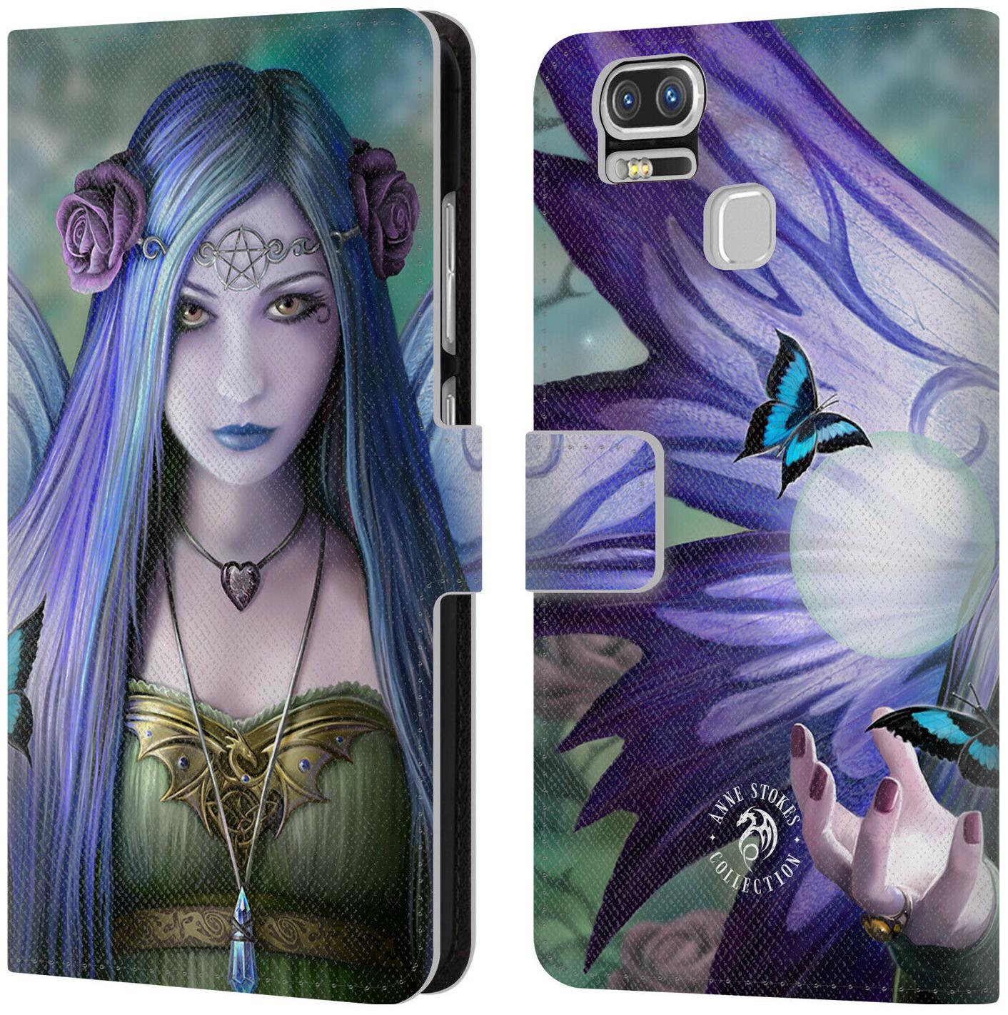 

OFFICIAL ANNE STOKES FAIRIES LEATHER BOOK WALLET CASE FOR ASUS ZENFONE PHONES