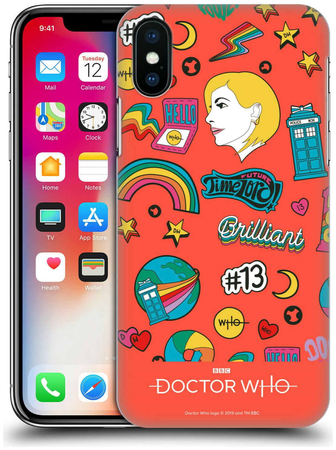 

OFFICIAL DOCTOR WHO SEASON 11 GRAPHICS CASE FOR APPLE iPHONE PHONES