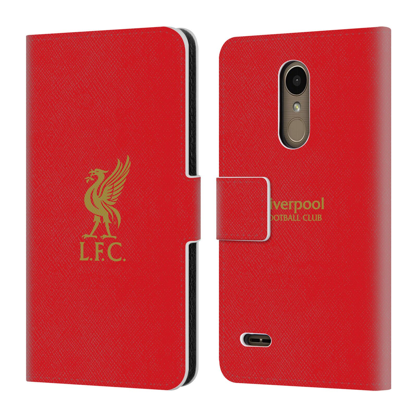 

OFFICIAL LIVERPOOL FOOTBALL CLUB LIVER BIRD PU LEATHER BOOK CASE FOR LG PHONES 1