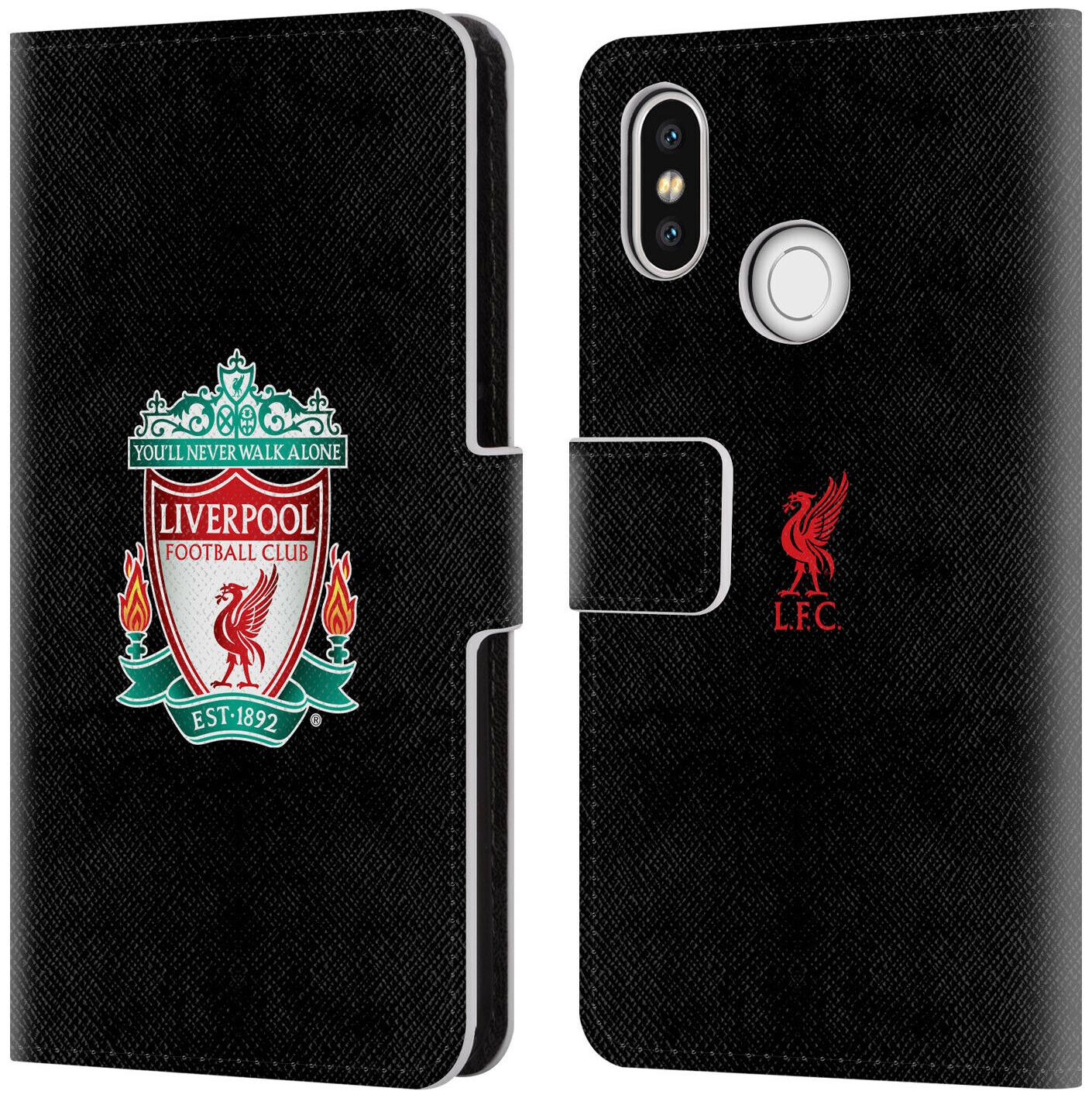 

OFFICIAL LIVERPOOL FOOTBALL CLUB CREST 1 PU LEATHER BOOK CASE FOR XIAOMI PHONES