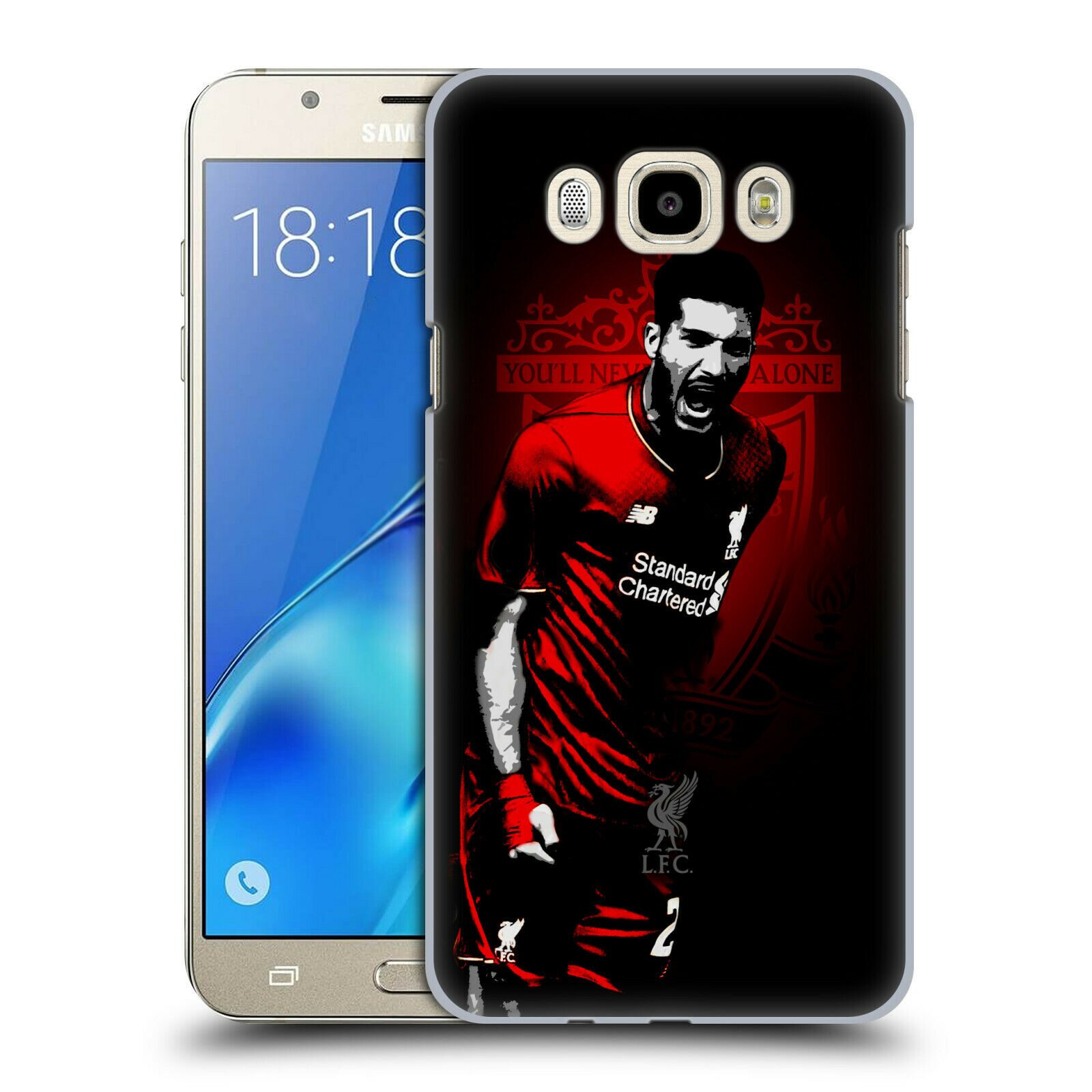 

OFFICIAL LIVERPOOL FOOTBALL CLUB RED PRIDE BACK CASE FOR SAMSUNG PHONES 3
