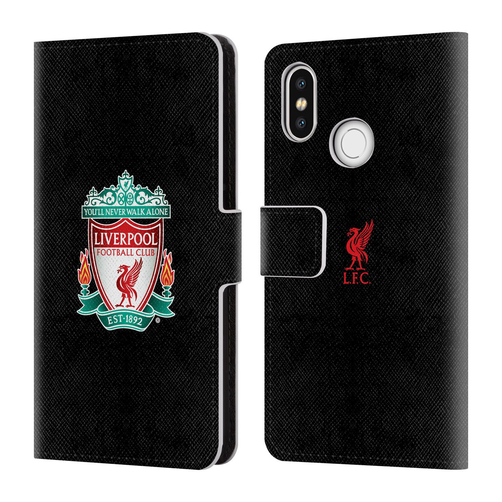 

OFFICIAL LIVERPOOL FOOTBALL CLUB CREST 1 PU LEATHER BOOK CASE FOR XIAOMI PHONES
