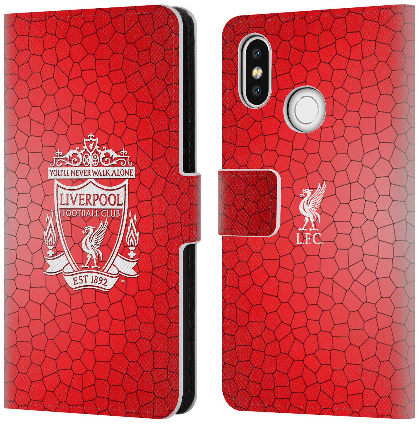 

OFFICIAL LIVERPOOL FOOTBALL CLUB CREST 2 PU LEATHER BOOK CASE FOR XIAOMI PHONES