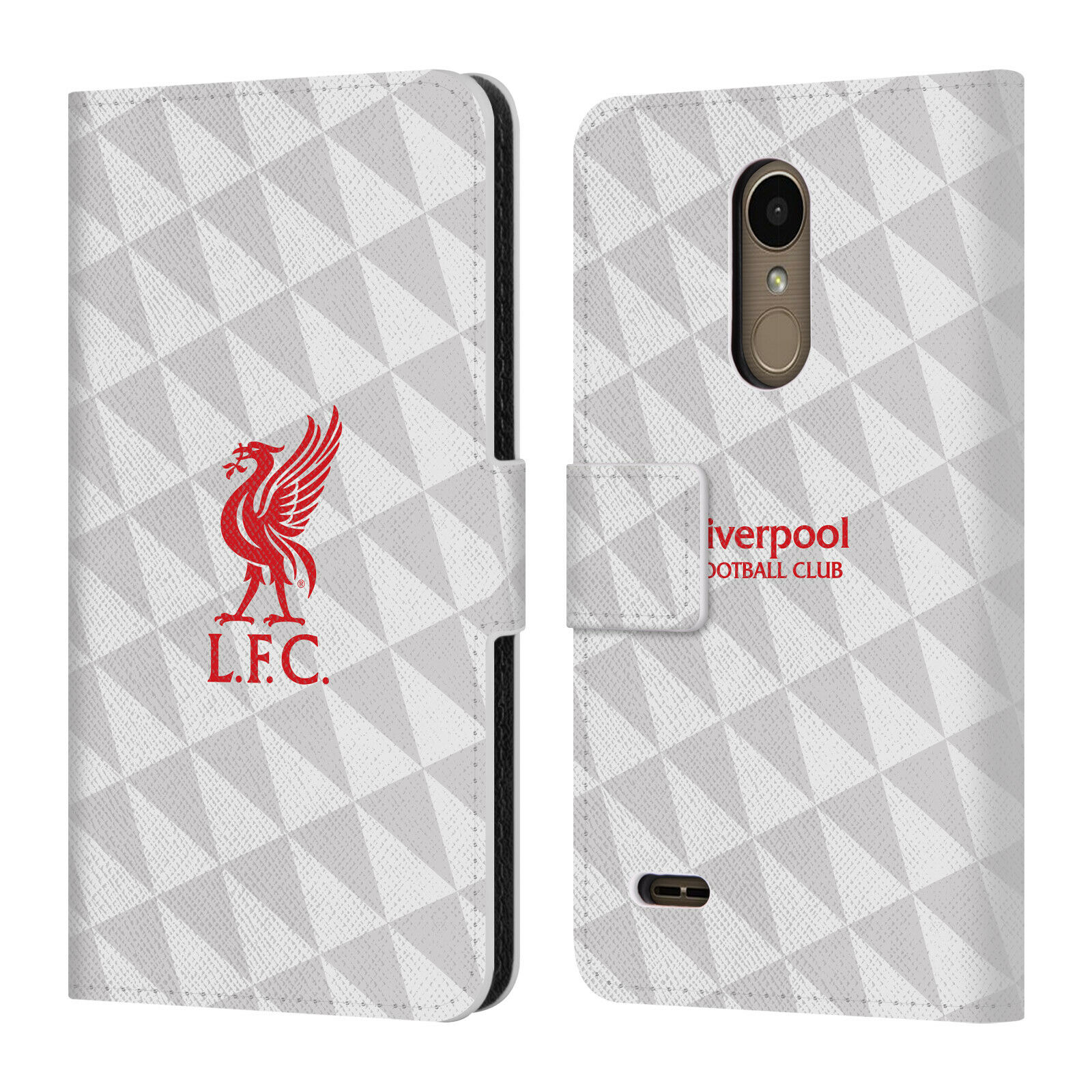 

OFFICIAL LIVERPOOL FOOTBALL CLUB LIVER BIRD PU LEATHER BOOK CASE FOR LG PHONES 1