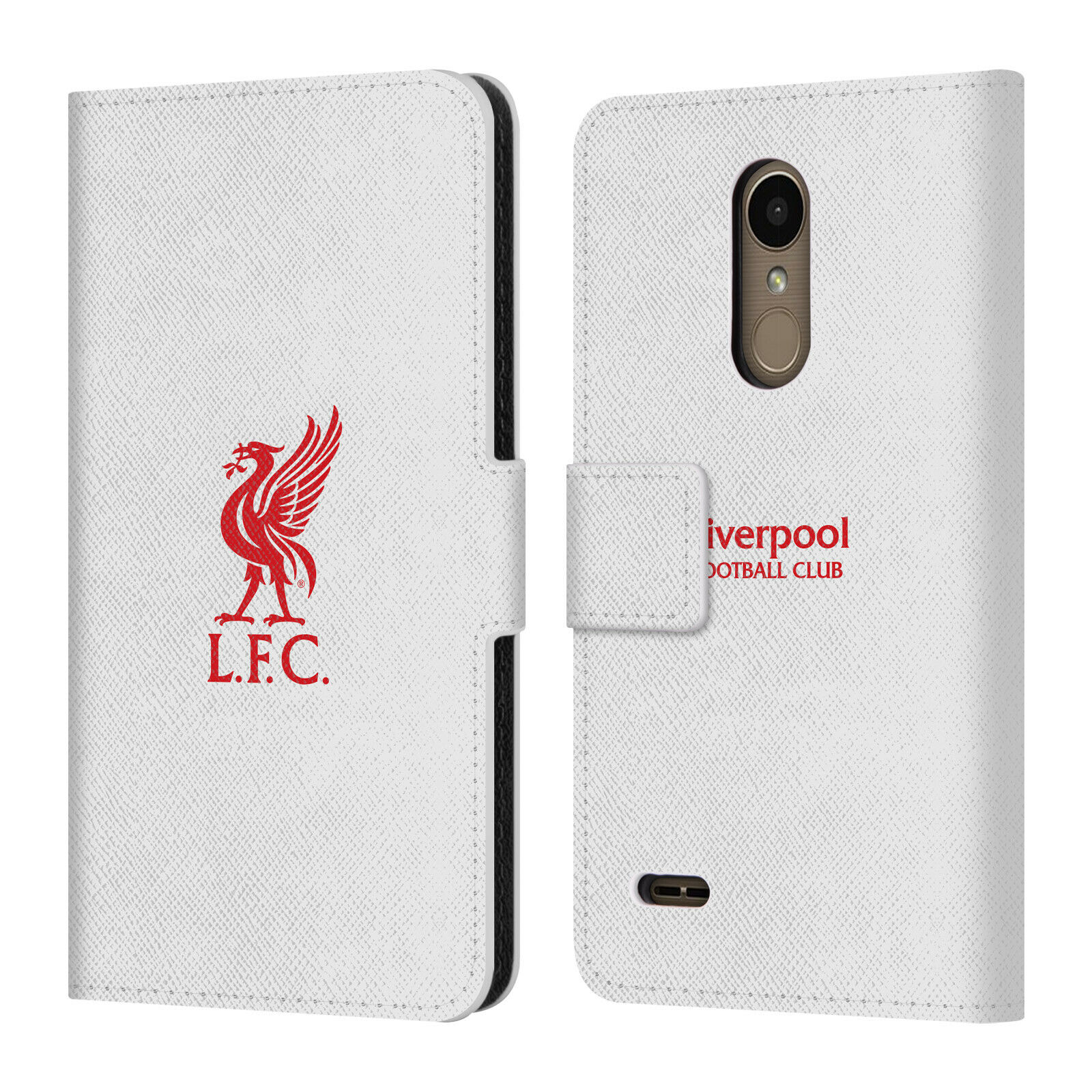 

OFFICIAL LIVERPOOL FOOTBALL CLUB LIVER BIRD PU LEATHER BOOK CASE FOR LG PHONES 1