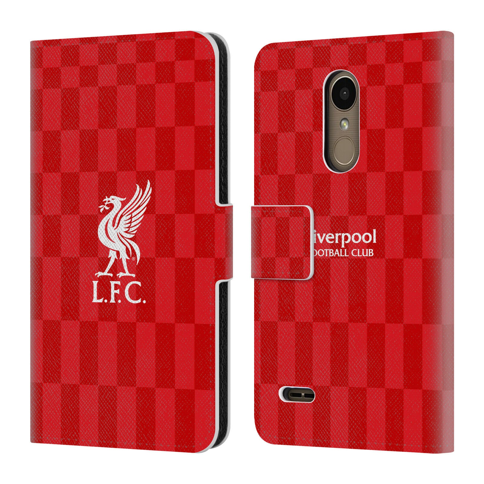 

OFFICIAL LIVERPOOL FOOTBALL CLUB LIVER BIRD PU LEATHER BOOK CASE FOR LG PHONES 1