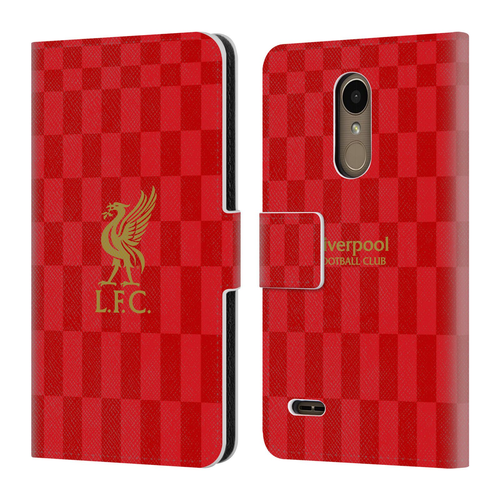 

OFFICIAL LIVERPOOL FOOTBALL CLUB LIVER BIRD PU LEATHER BOOK CASE FOR LG PHONES 1
