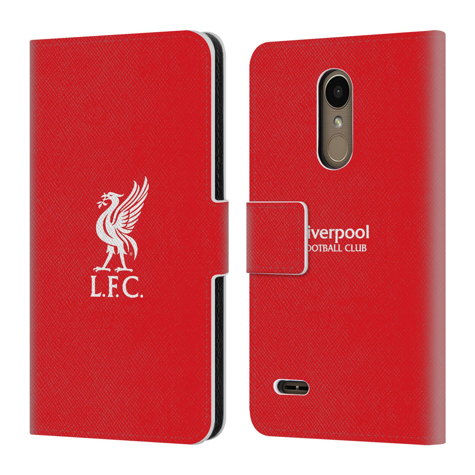 

OFFICIAL LIVERPOOL FOOTBALL CLUB LIVER BIRD PU LEATHER BOOK CASE FOR LG PHONES 1