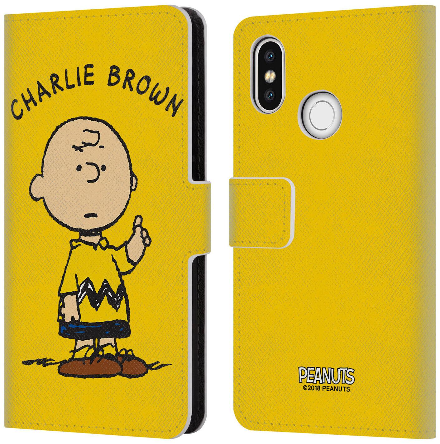 

OFFICIAL PEANUTS CHARACTERS LEATHER BOOK WALLET CASE COVER FOR XIAOMI PHONES