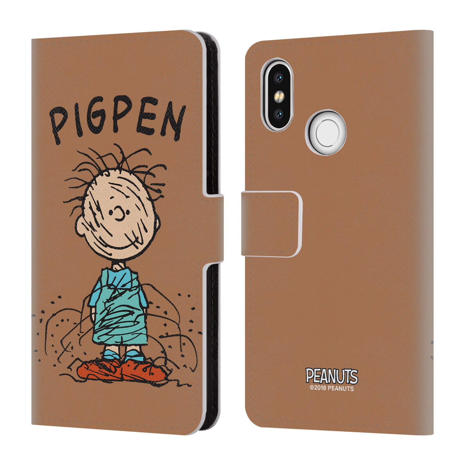 

OFFICIAL PEANUTS CHARACTERS LEATHER BOOK WALLET CASE COVER FOR XIAOMI PHONES
