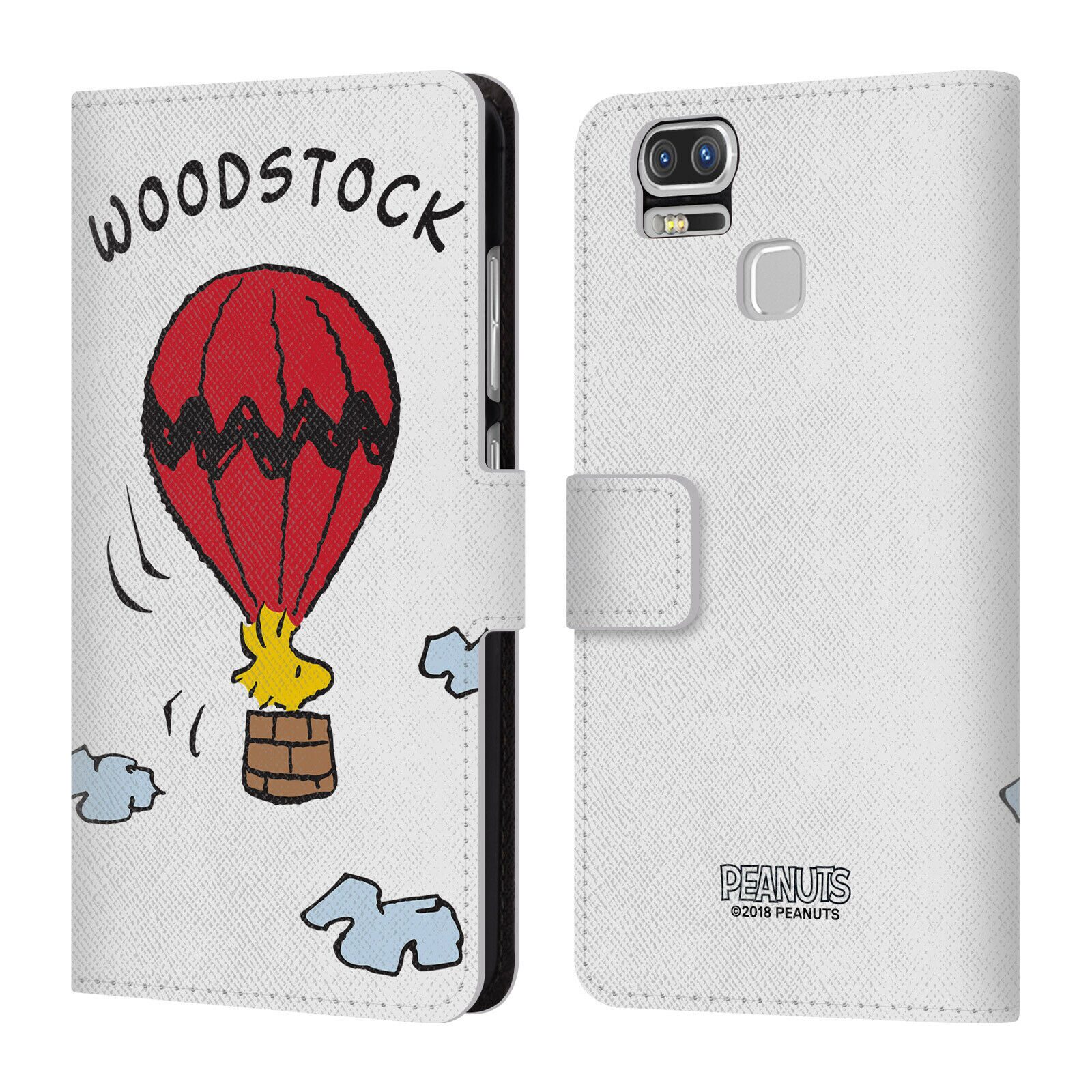 

OFFICIAL PEANUTS CHARACTERS LEATHER BOOK WALLET CASE FOR ASUS ZENFONE PHONES