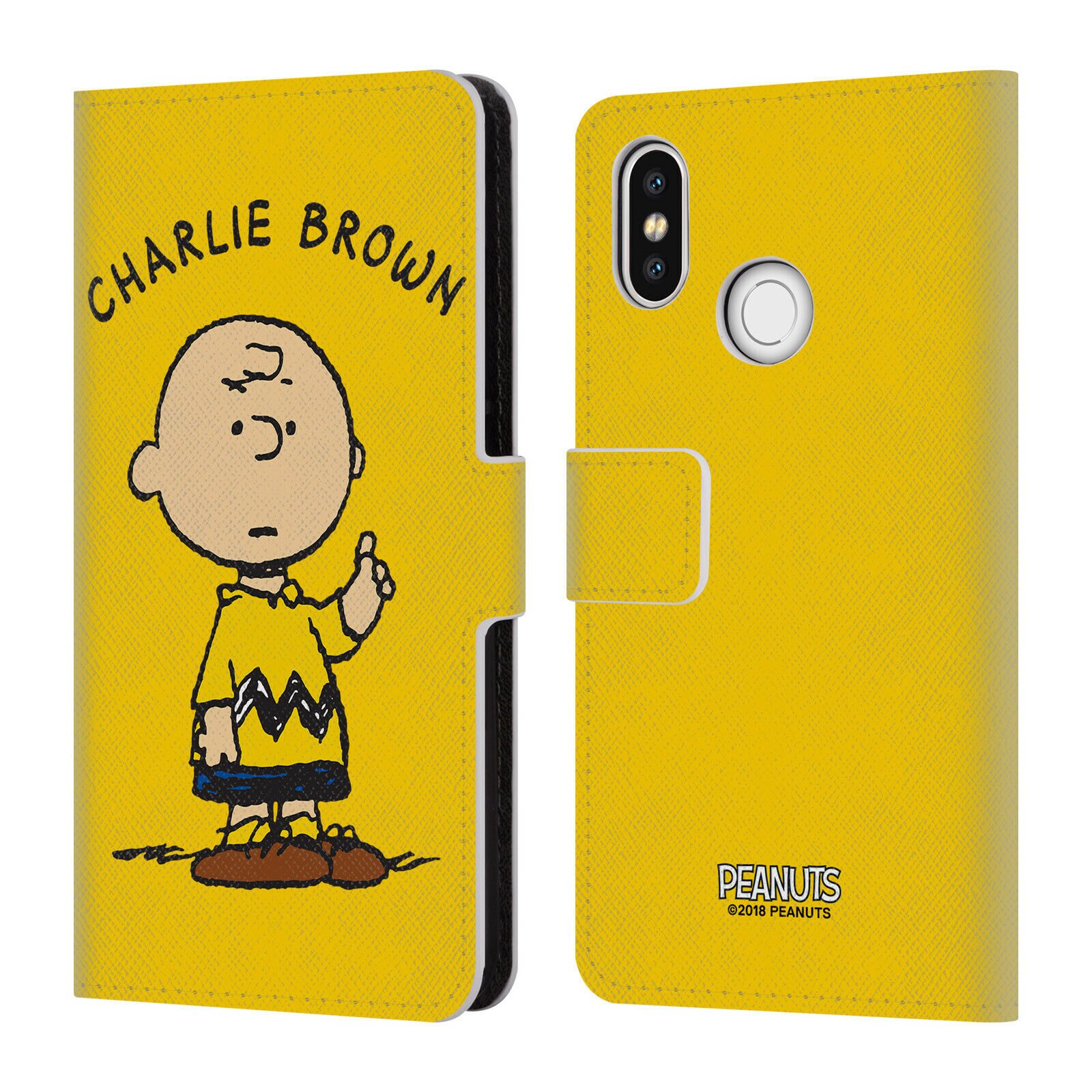 

OFFICIAL PEANUTS CHARACTERS LEATHER BOOK WALLET CASE COVER FOR XIAOMI PHONES