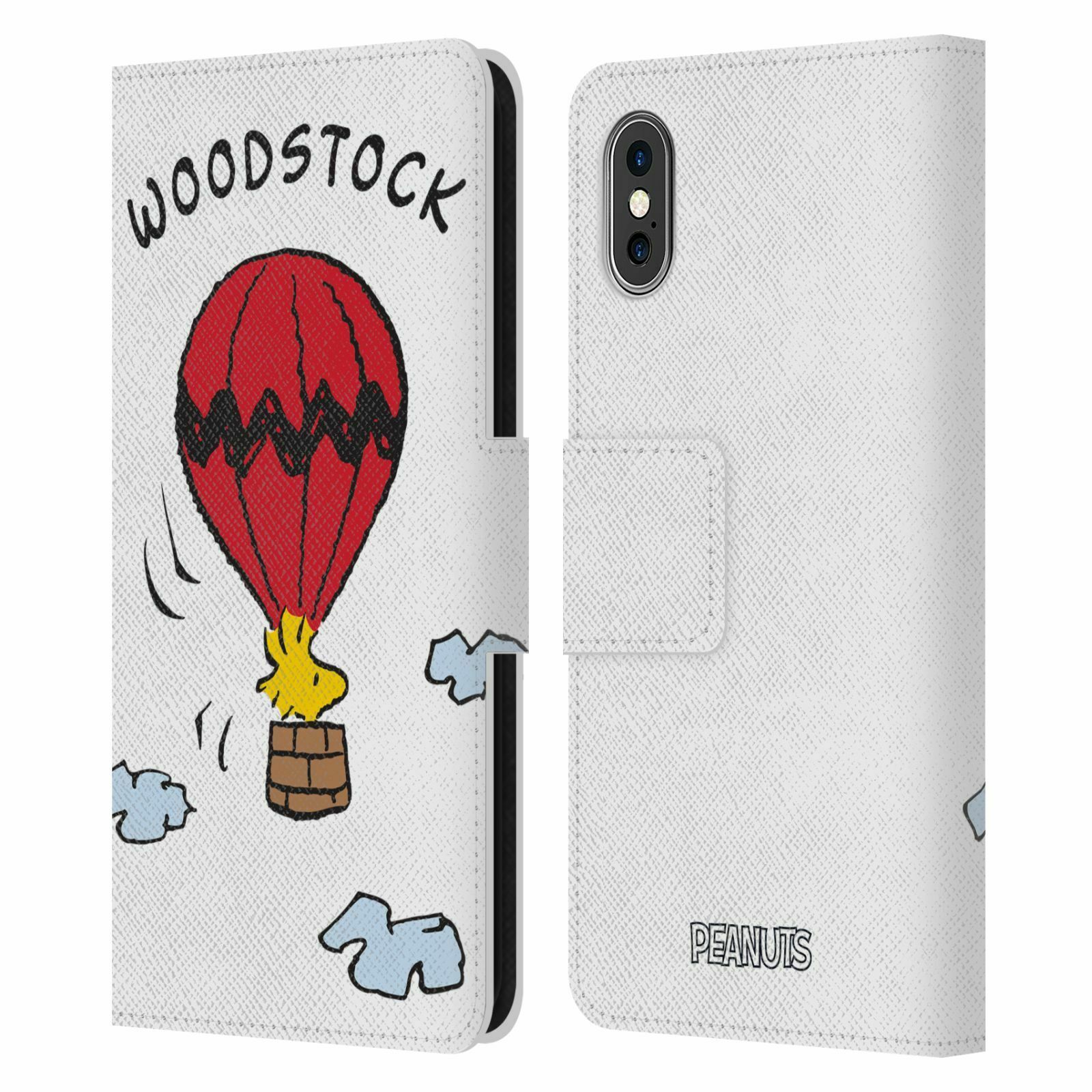 

OFFICIAL PEANUTS CHARACTERS LEATHER BOOK WALLET CASE FOR APPLE iPHONE PHONES